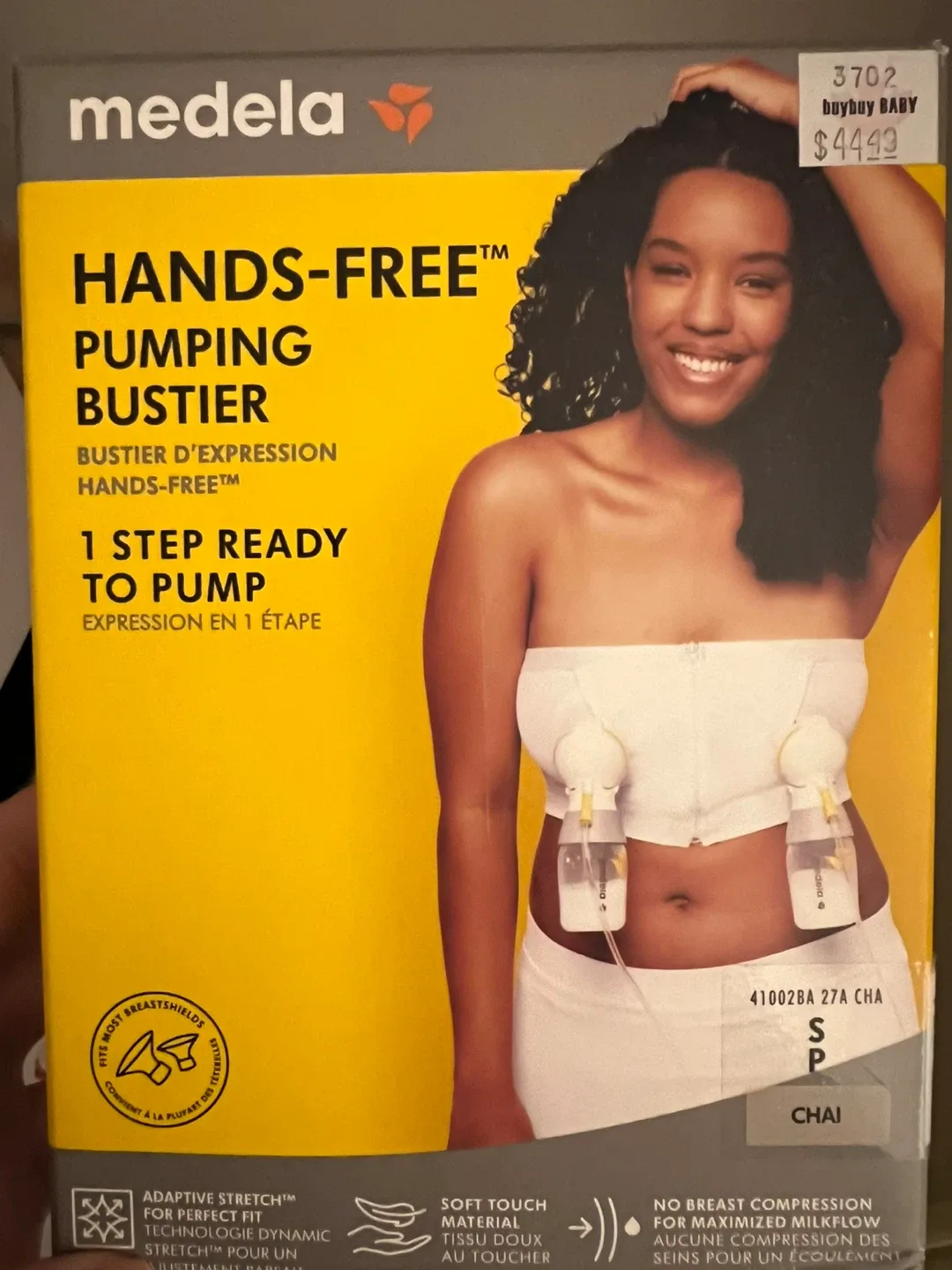 Medela Hands-Free Pumping Bustier - Size S thumbnail
