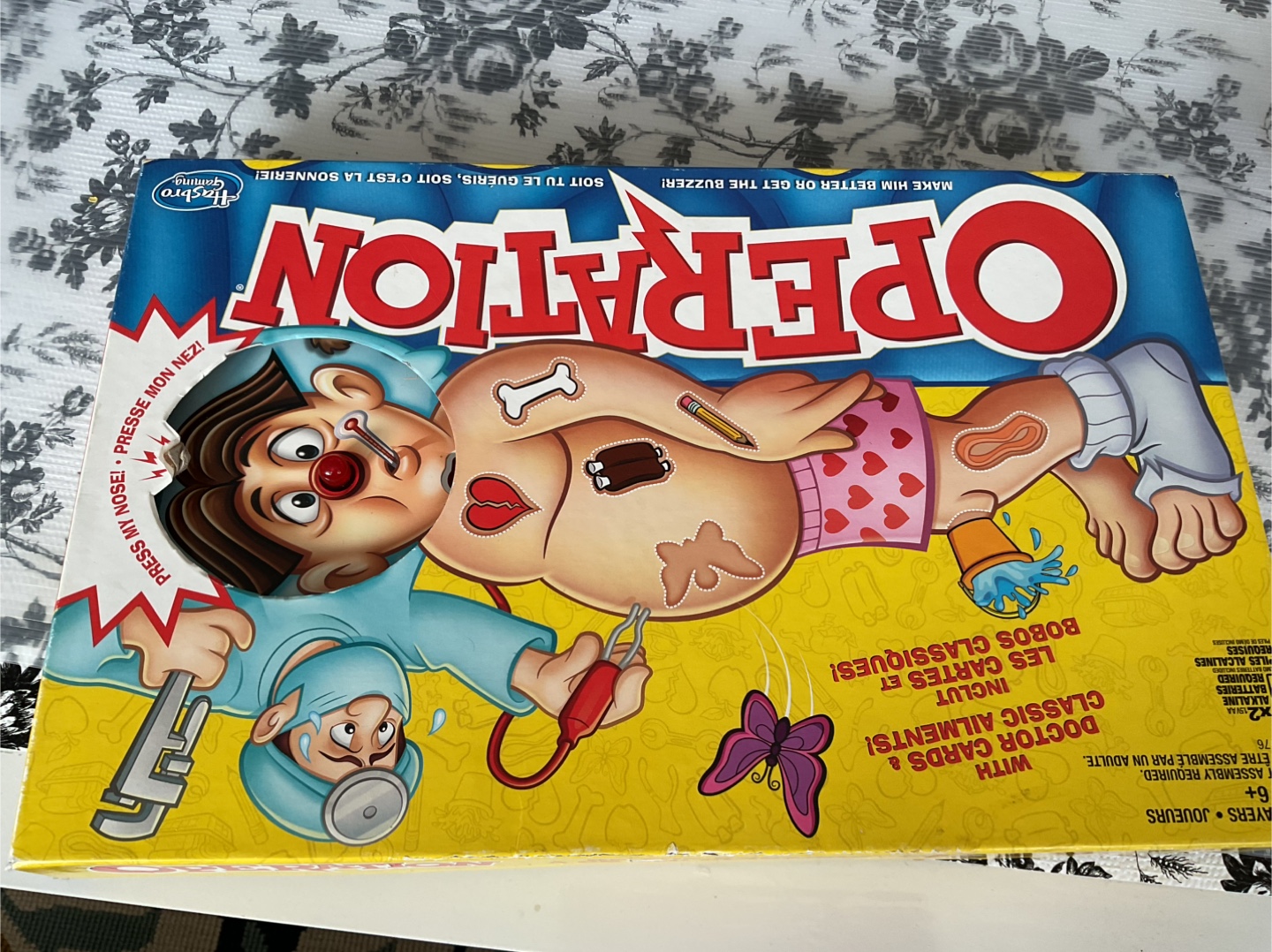 🥕Operation Board Game by Hasbro