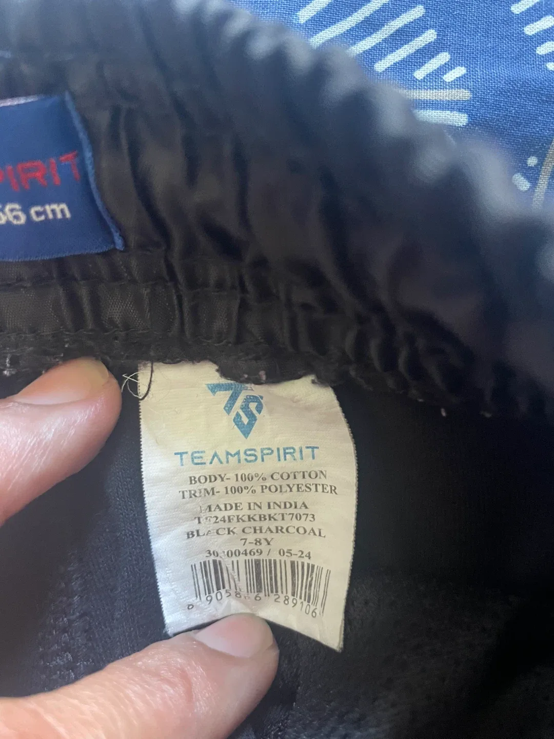 Teamspirit Black Charcoal Joggers (Size 7-8Y) 🥕 image indicator(4)