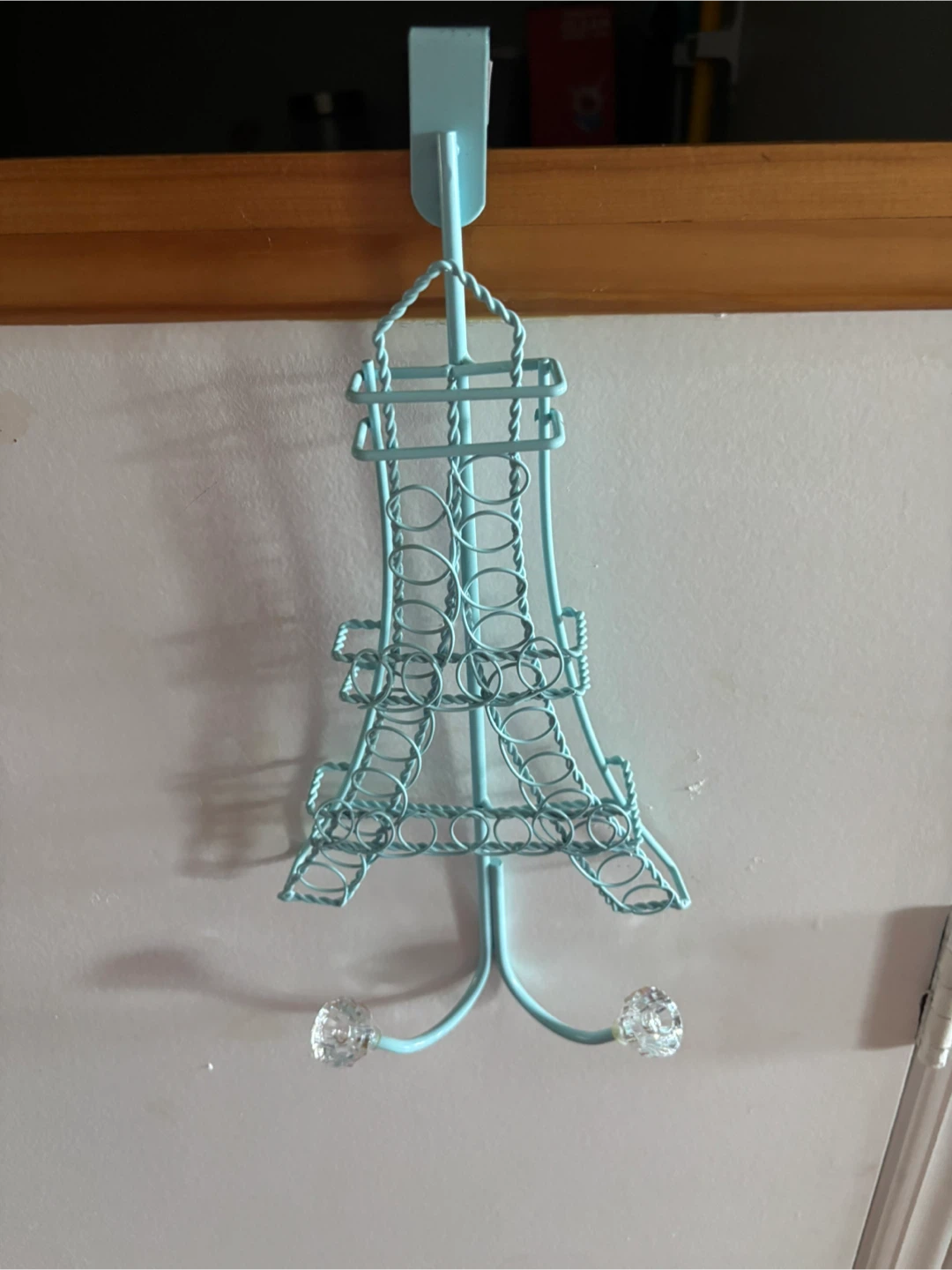Eiffel Tower Over-the-Door Hook Rack