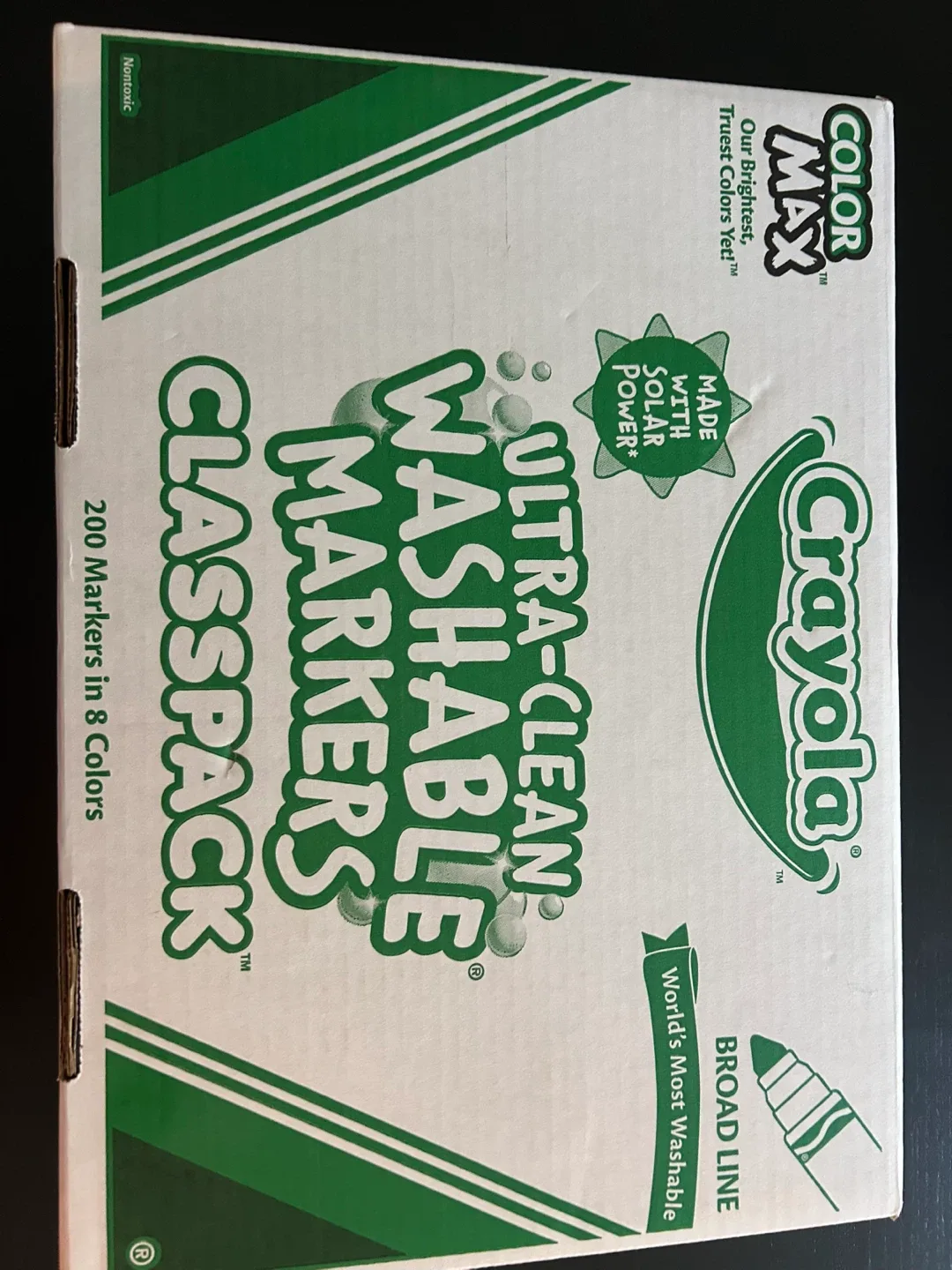 Crayola Ultra-Clean Washable Markers Classpack image indicator(2)