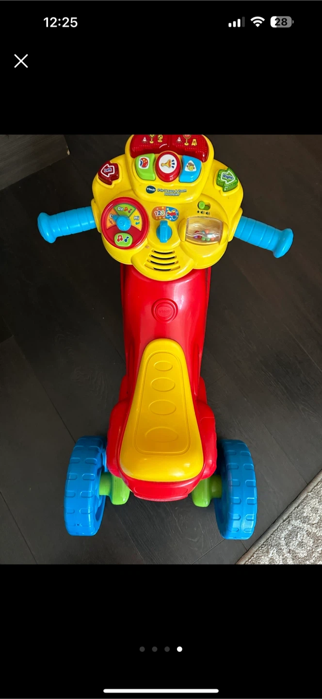 VTech 3-in-1 Ride with Me Triceratops 😊