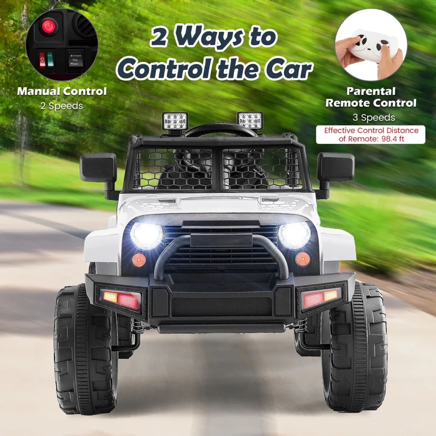 Ride On Car, 2 Ways to Control image indicator(4)