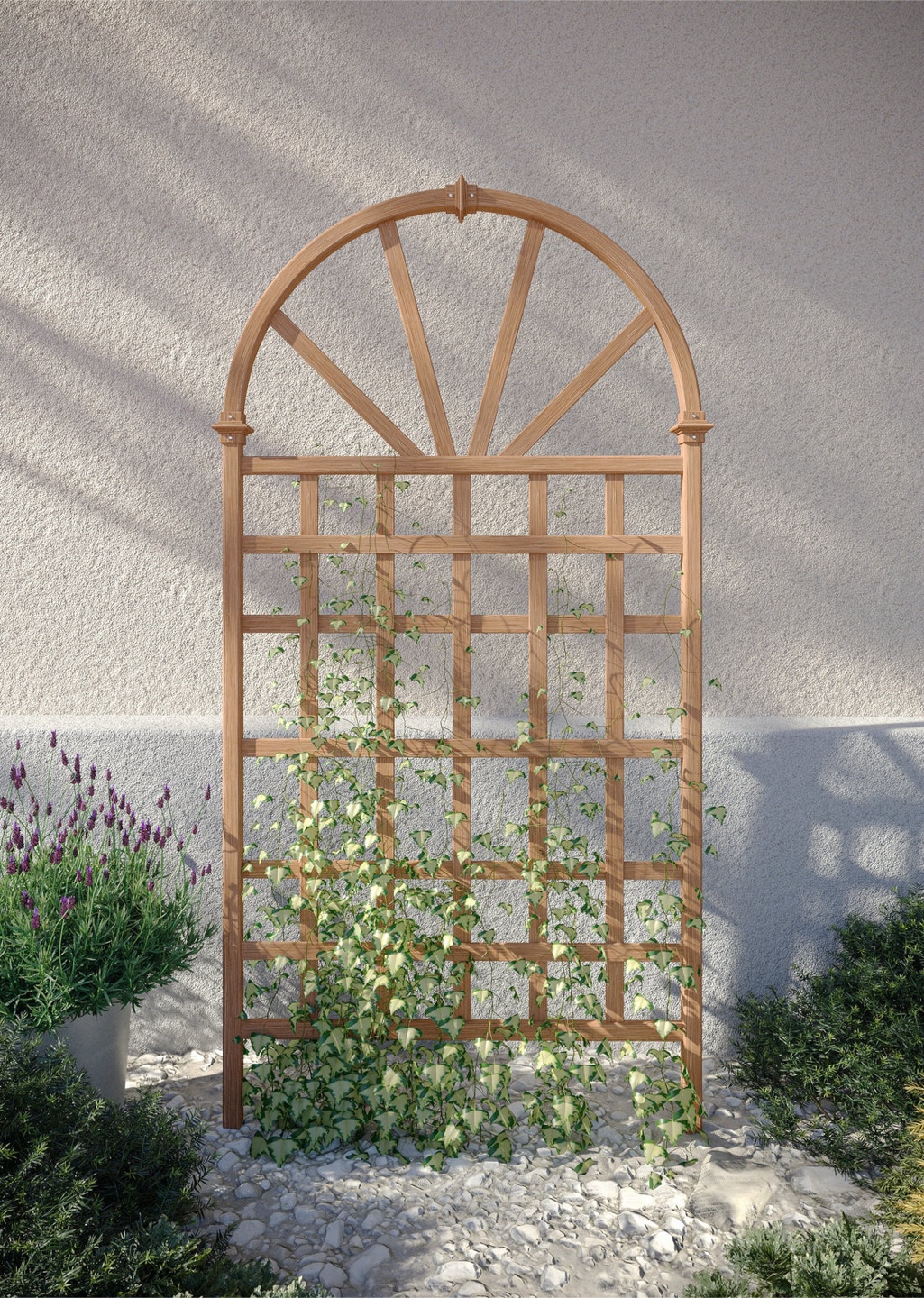 Wooden Garden Trellis - 77" x 36"