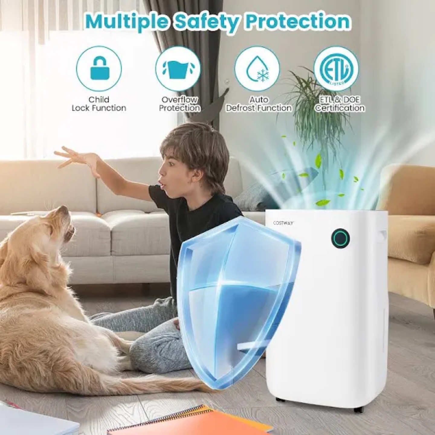 Costway Dehumidifier - Like New! - photo 2