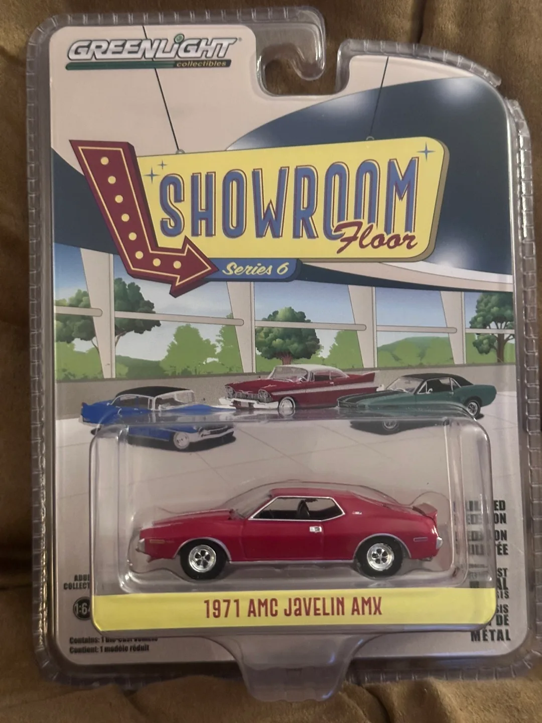 Greenlight 1971 AMC Javelin AMX Showroom Series 6 thumbnail