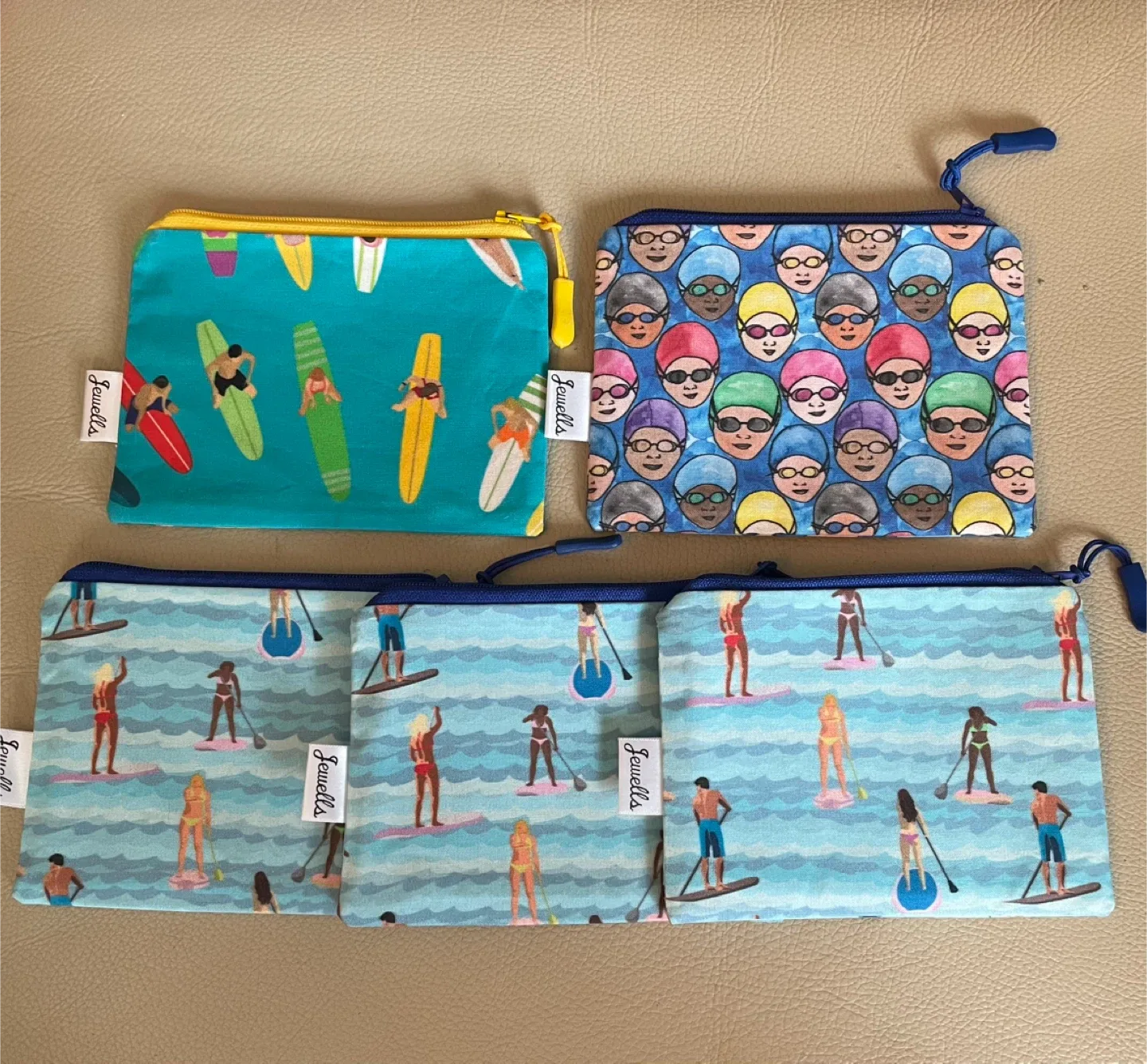 NEW Zippered Pouches handmade in UK sold separately thumbnail