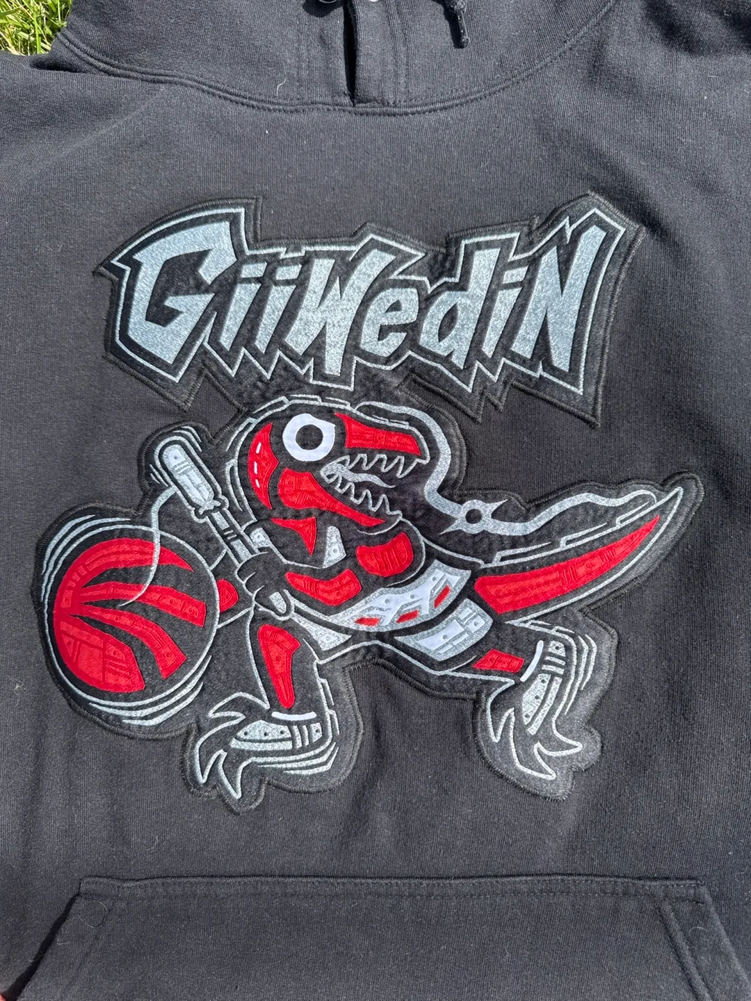 BigNish Black Hoodie - Size 4XL image indicator(2)