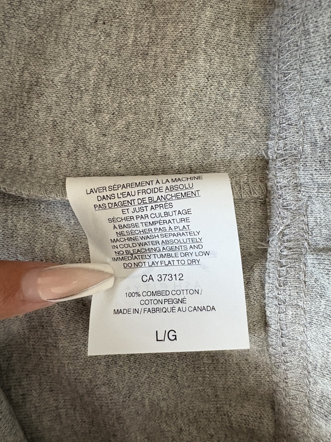 Ash City Grey Leggings - Size Large - photo 3