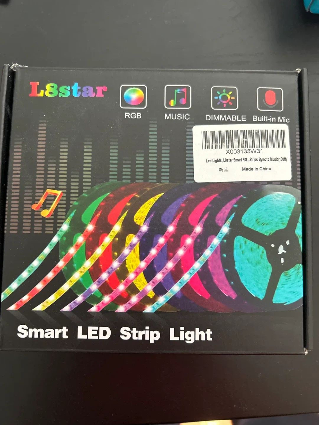 L8star Smart LED Strip Lights with Remote