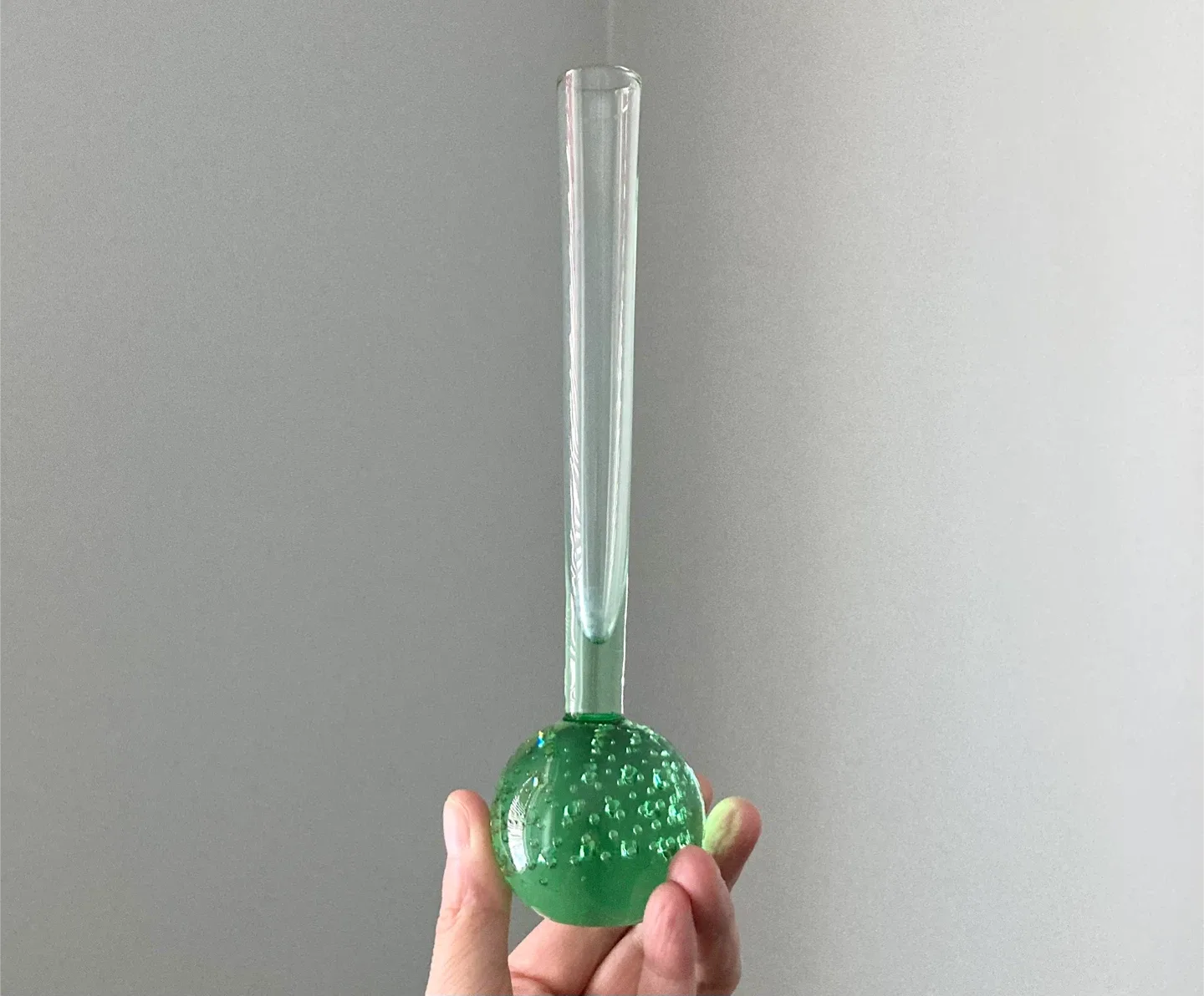 Vintage Controlled Bubble Bud Vase thumbnail