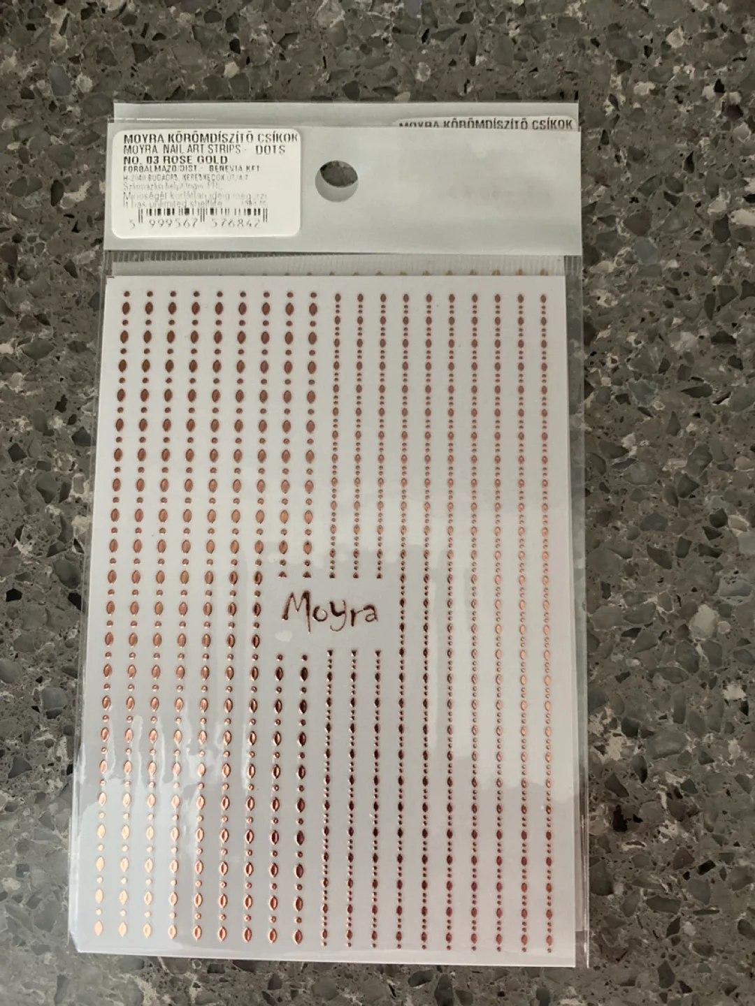New Moyra Nail Art Strips - Dots image indicator(3)