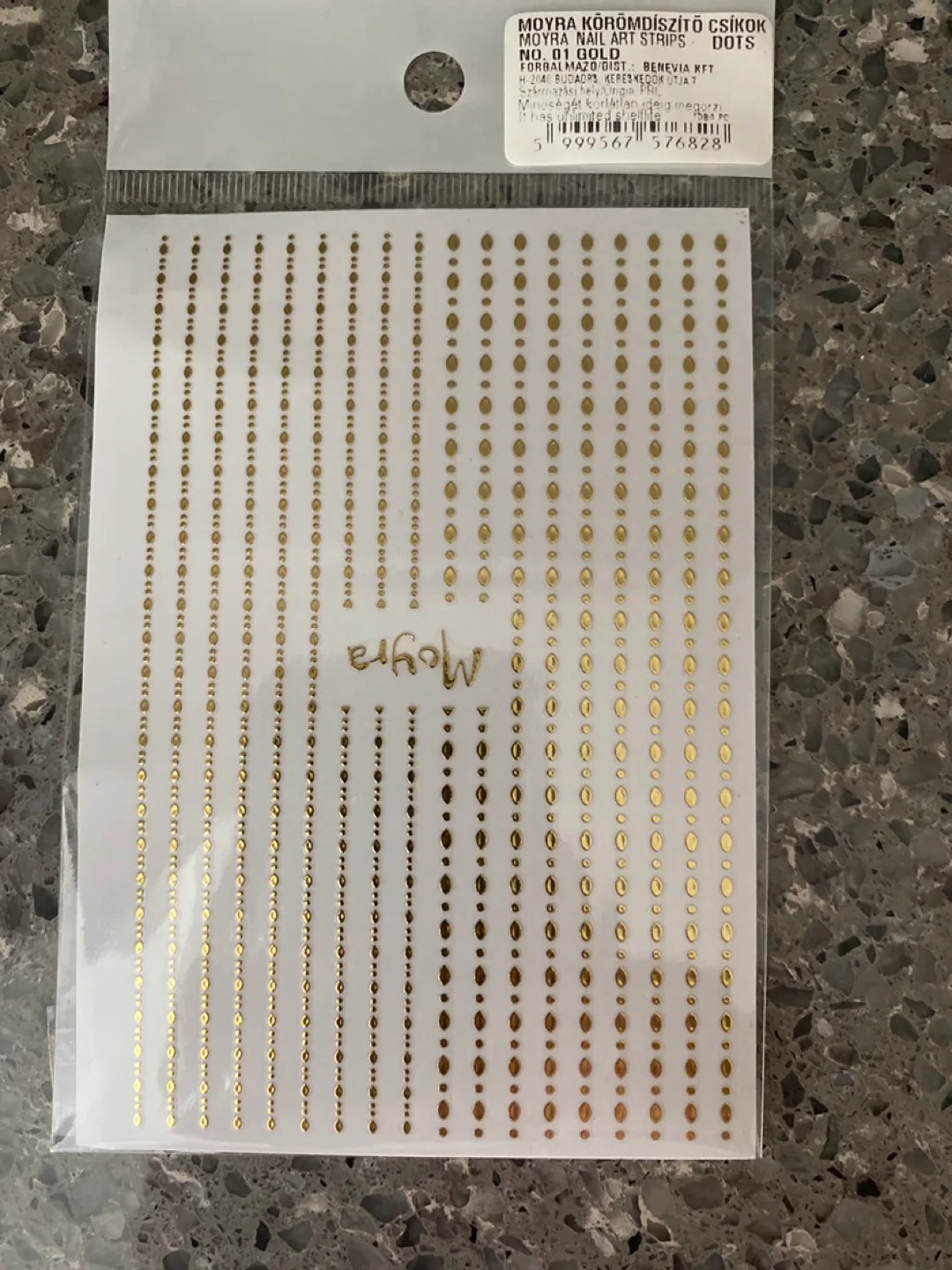 New Moyra Nail Art Strips - Dots image indicator(2)