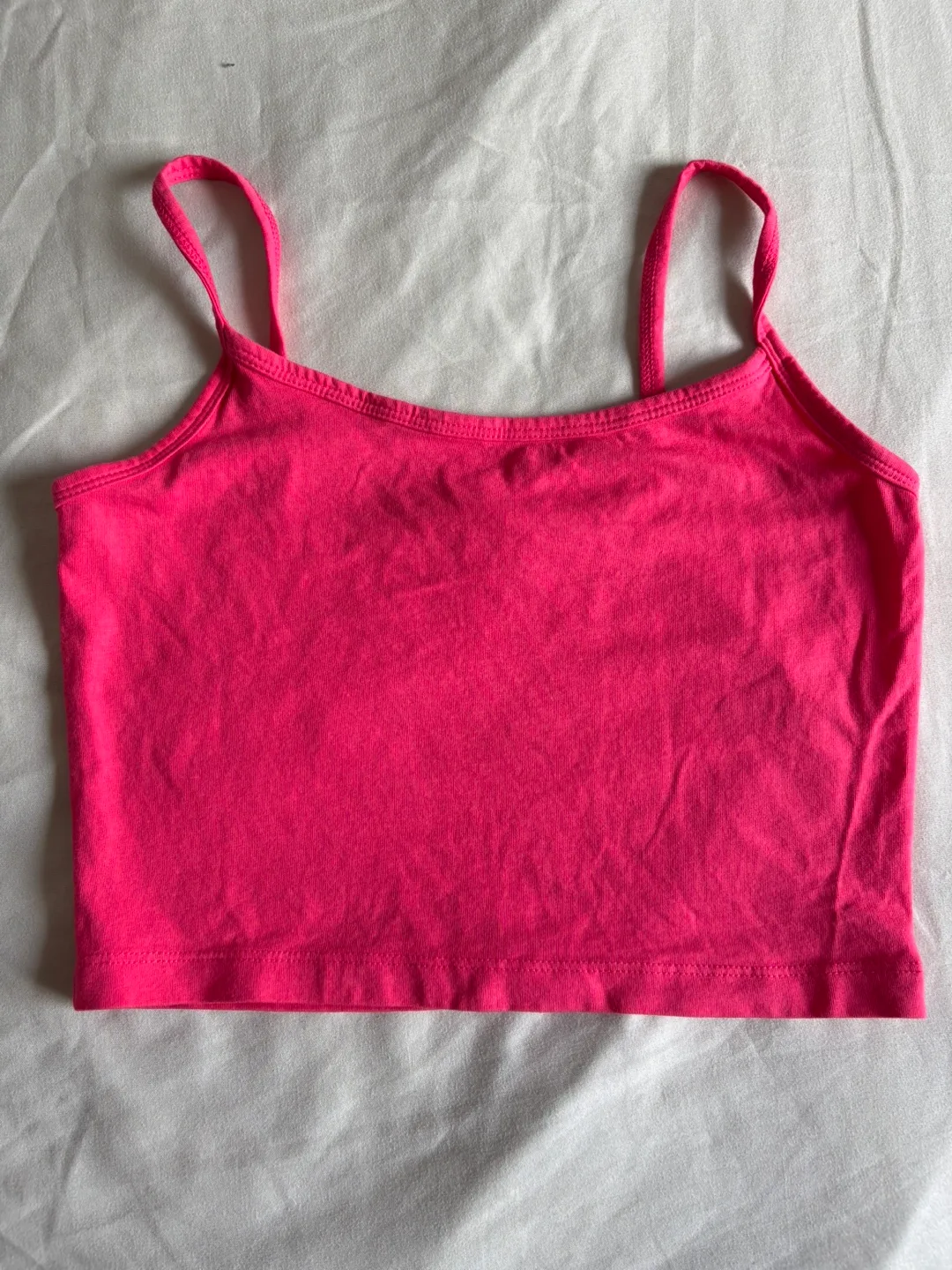Forever 21 Pink Tank Top - Size Medium thumbnail