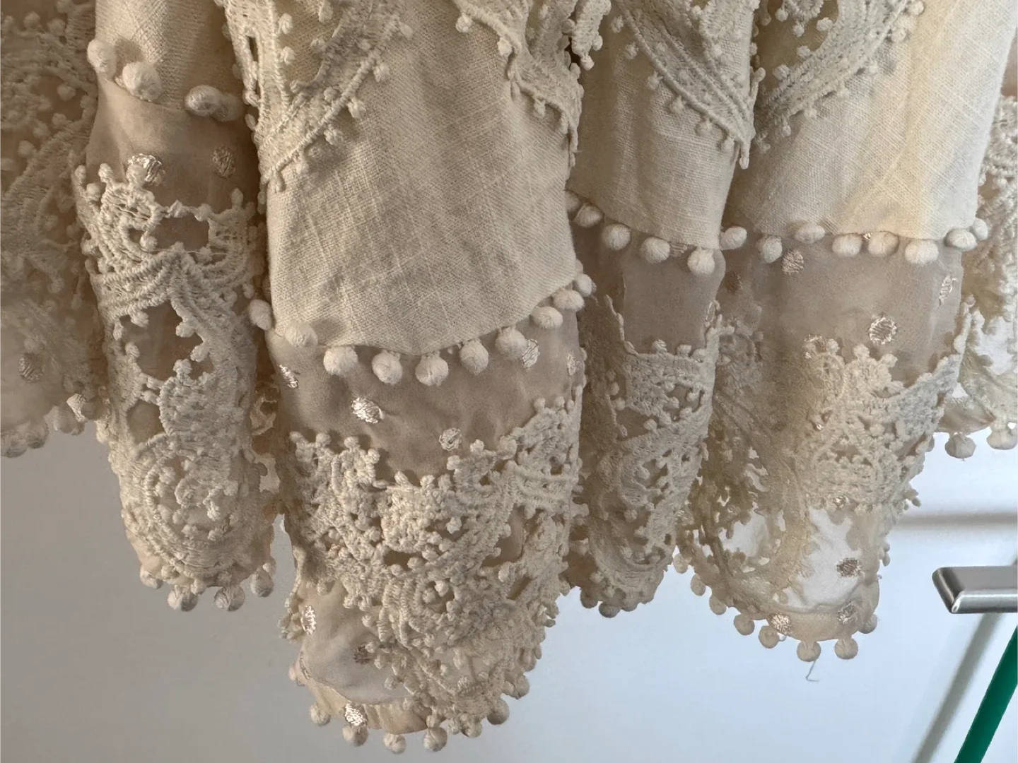 Zimmermann Cream Lace Mini Dress image indicator(10)