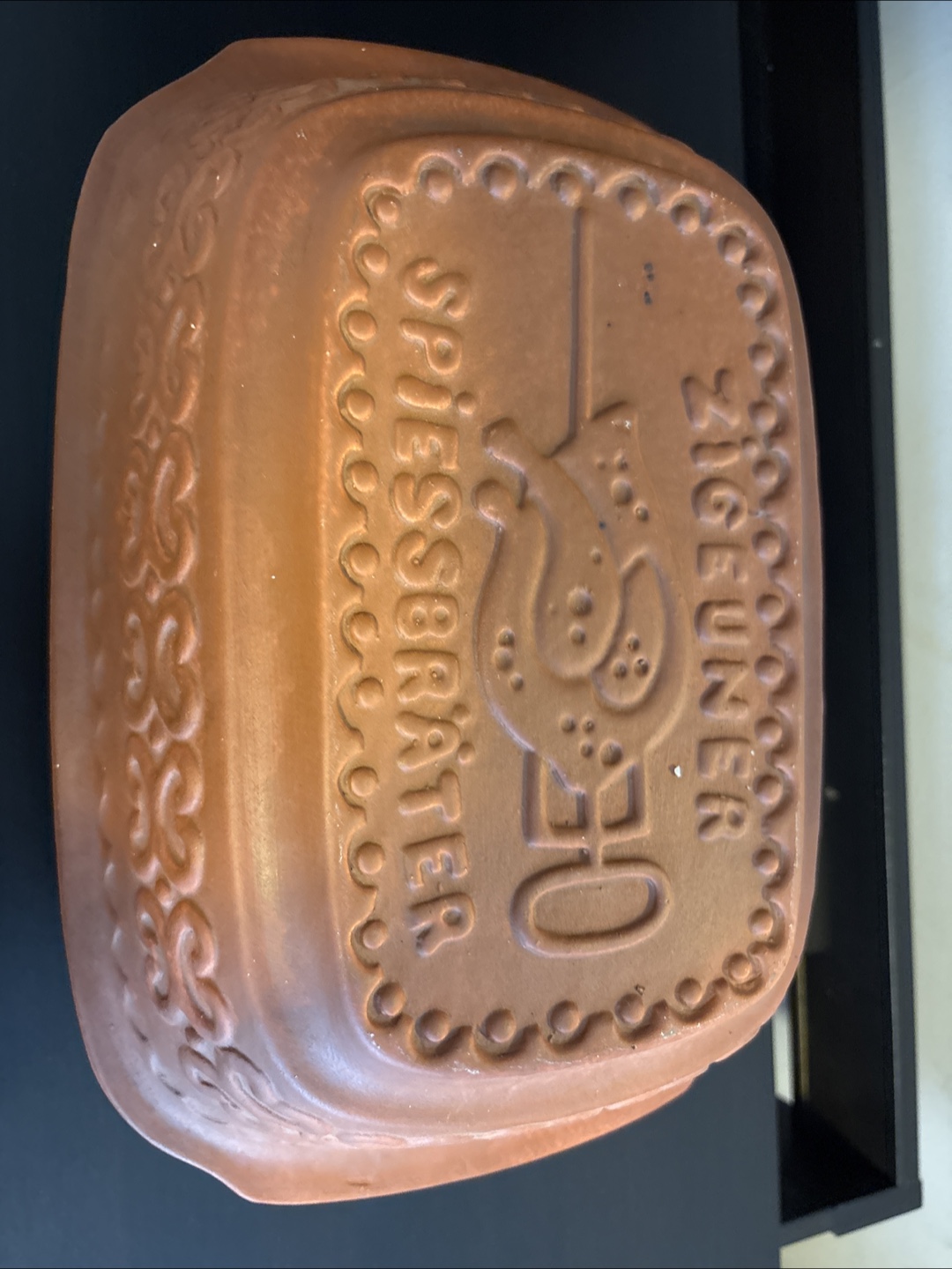 2 Clay pots - Zigeuner Spiessbräter Terracotta Roaster