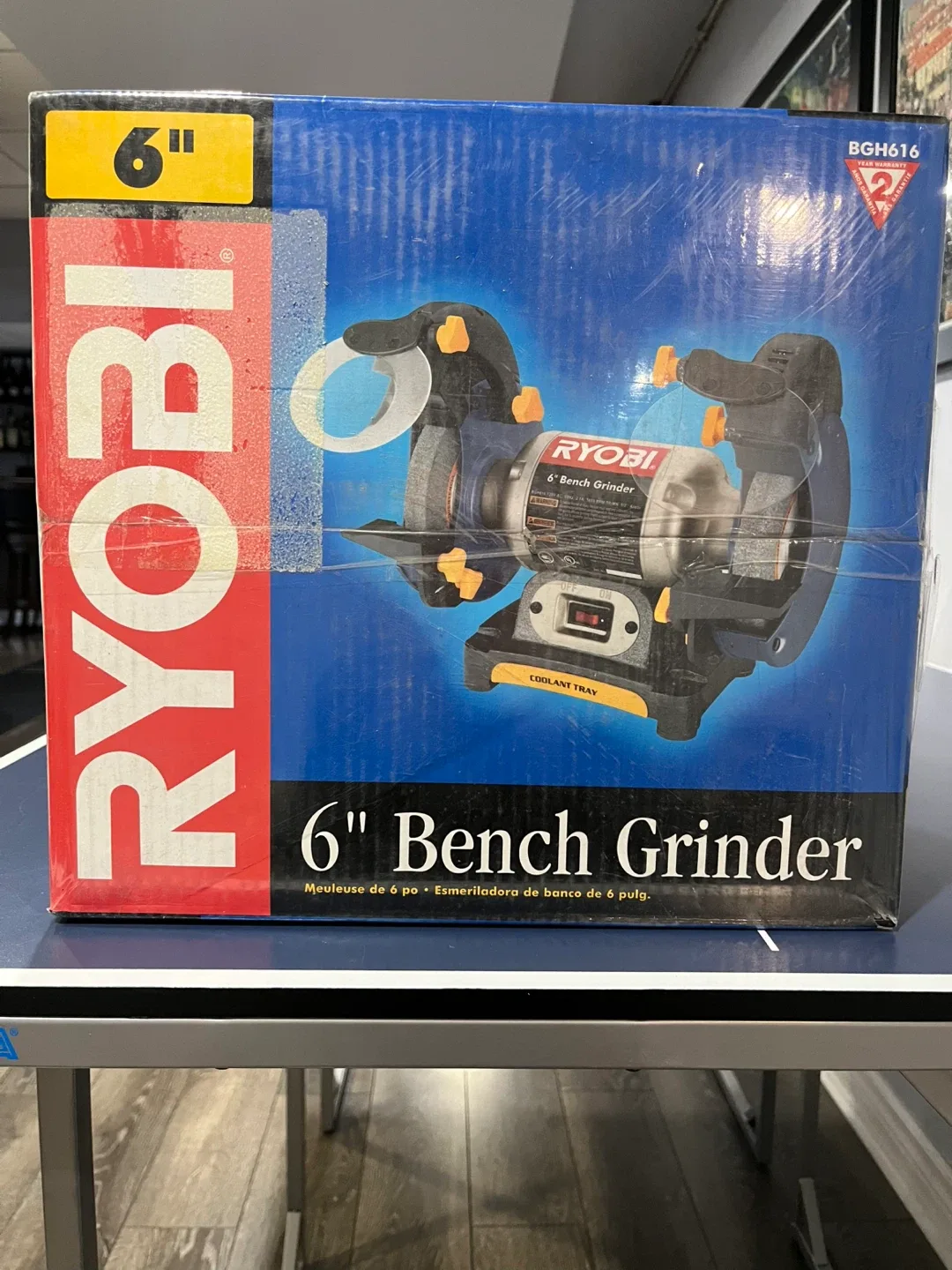 Ryobi 6" Bench Grinder - New in Box thumbnail