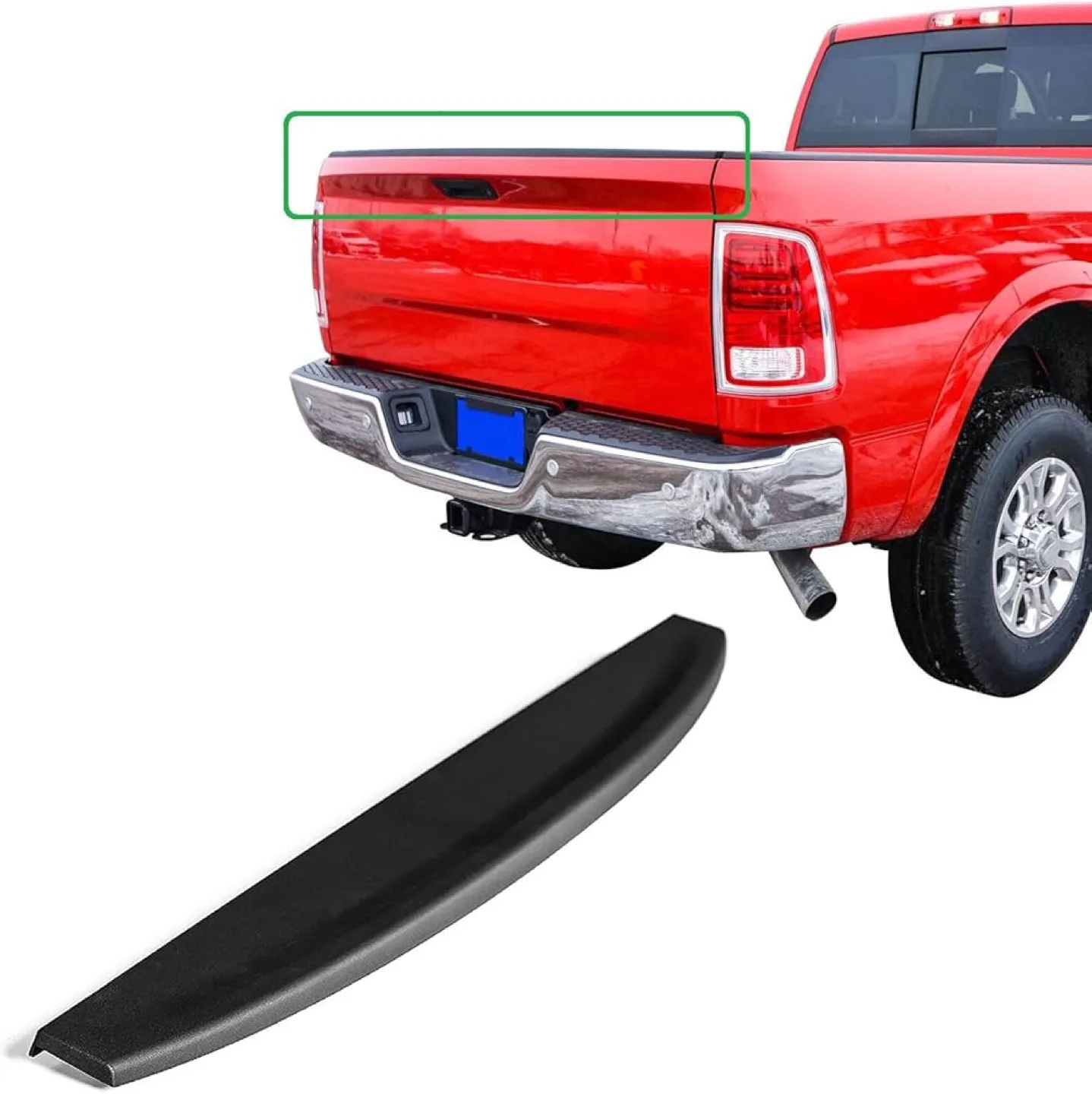 Ecotric Rear Tailgate Molding Cap Spoiler Replacement - BNIB thumbnail