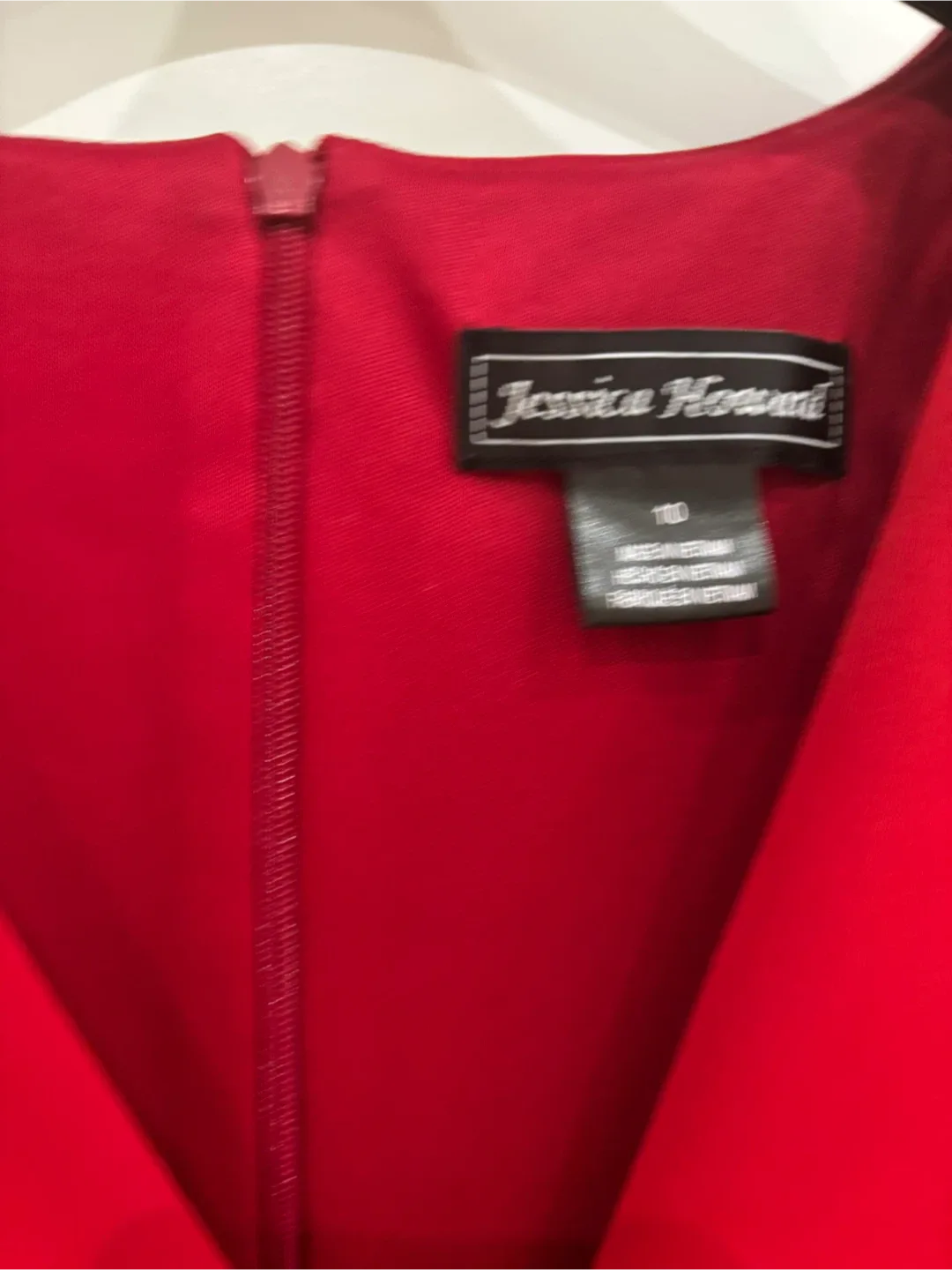 Jessica Howard Red Dress - Size 10 image indicator(3)