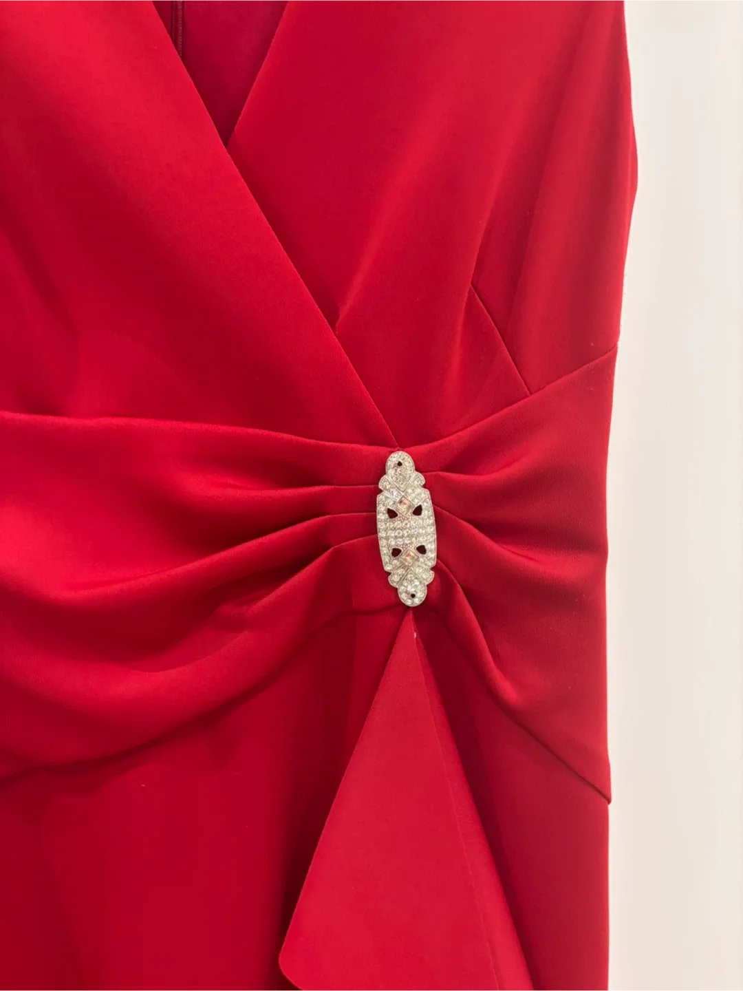 Jessica Howard Red Dress - Size 10 image indicator(2)