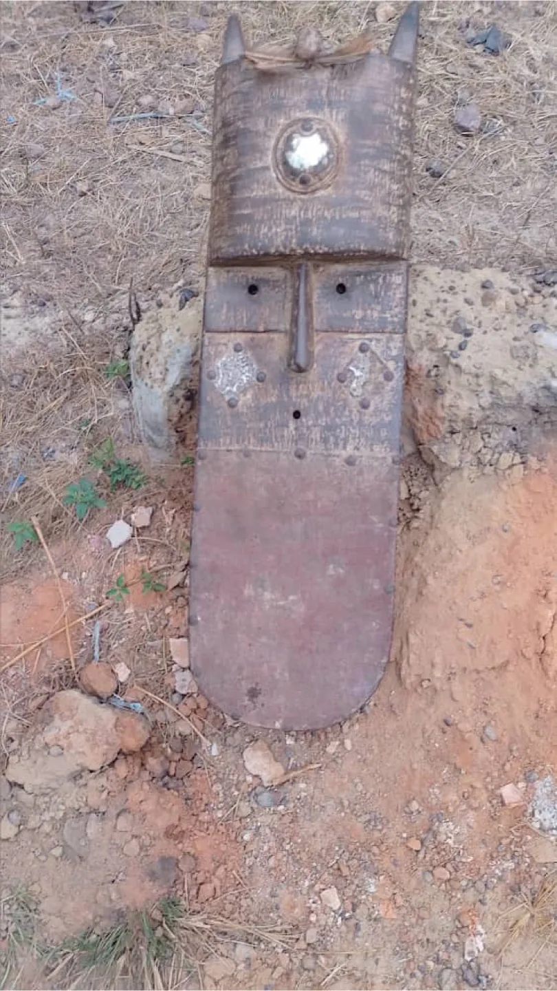 African Tribal Masks Wall Decor image indicator(4)