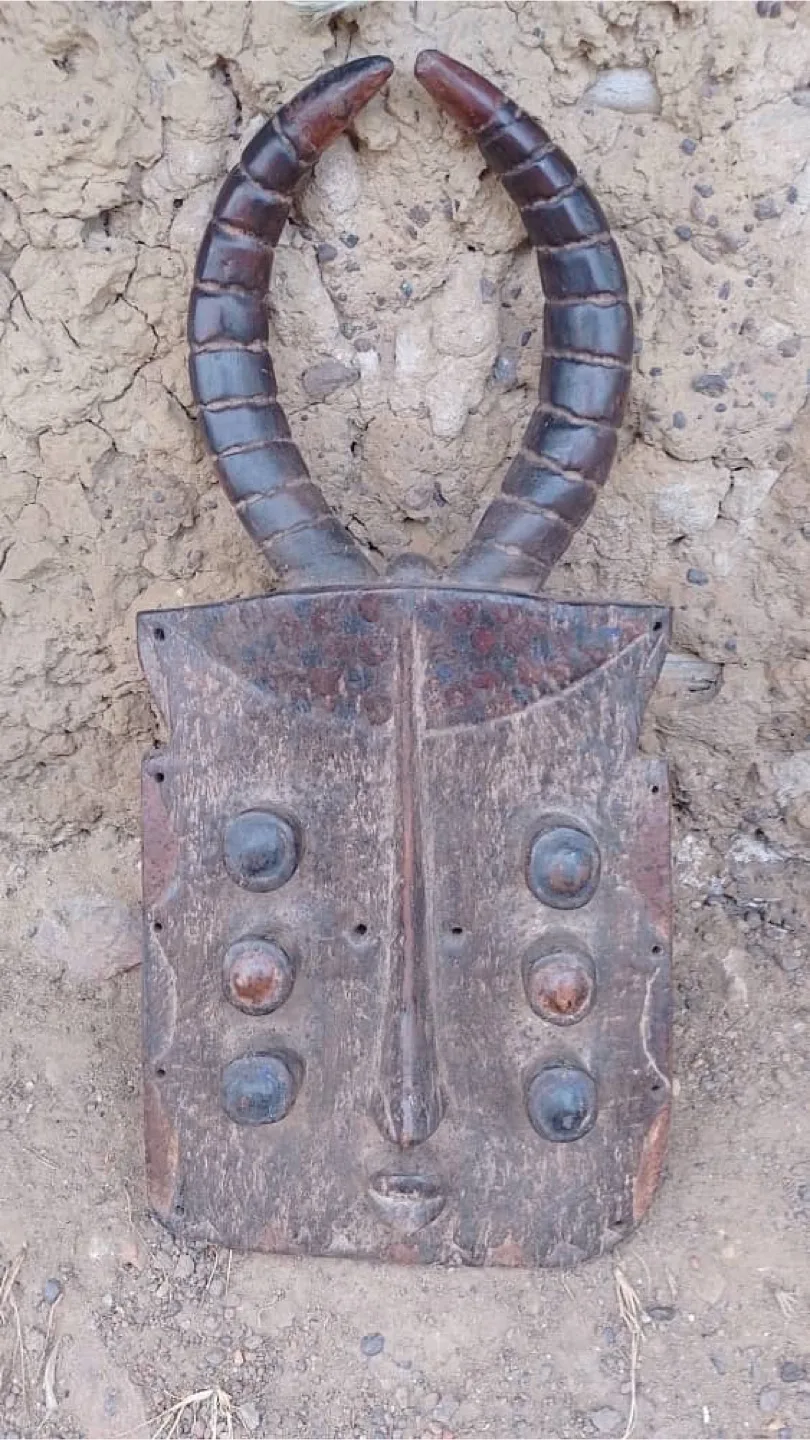 African Tribal Masks Wall Decor image indicator(2)