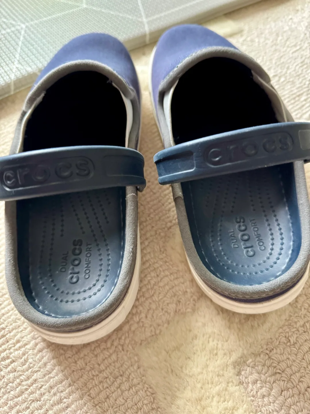 Crocs Mellow Recovery Clog Navy Blue Size 10 image indicator(3)