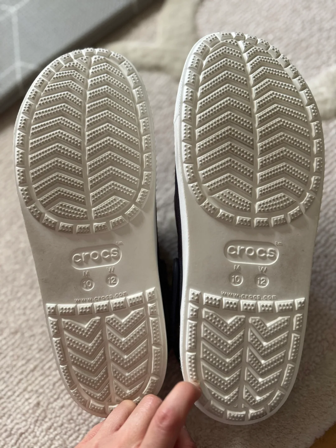 Crocs Mellow Recovery Clog Navy Blue Size 10 image indicator(5)