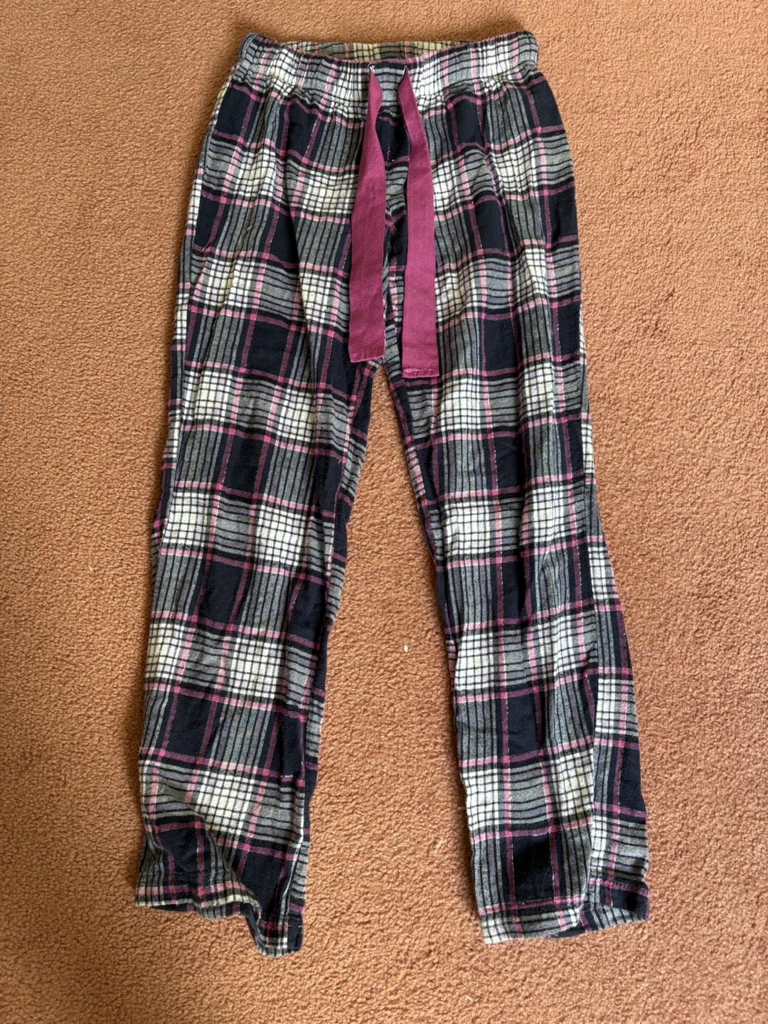 Plaid Pajama Pants - Size Large