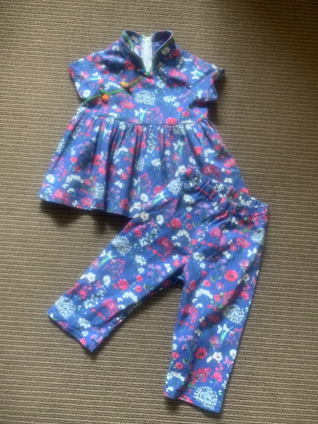Floral Dress & Pants Set - Size 2 thumbnail