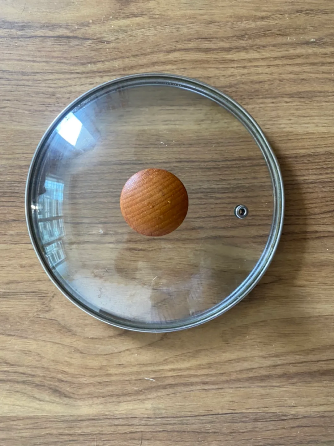 Pot Lid with Wooden Handle thumbnail