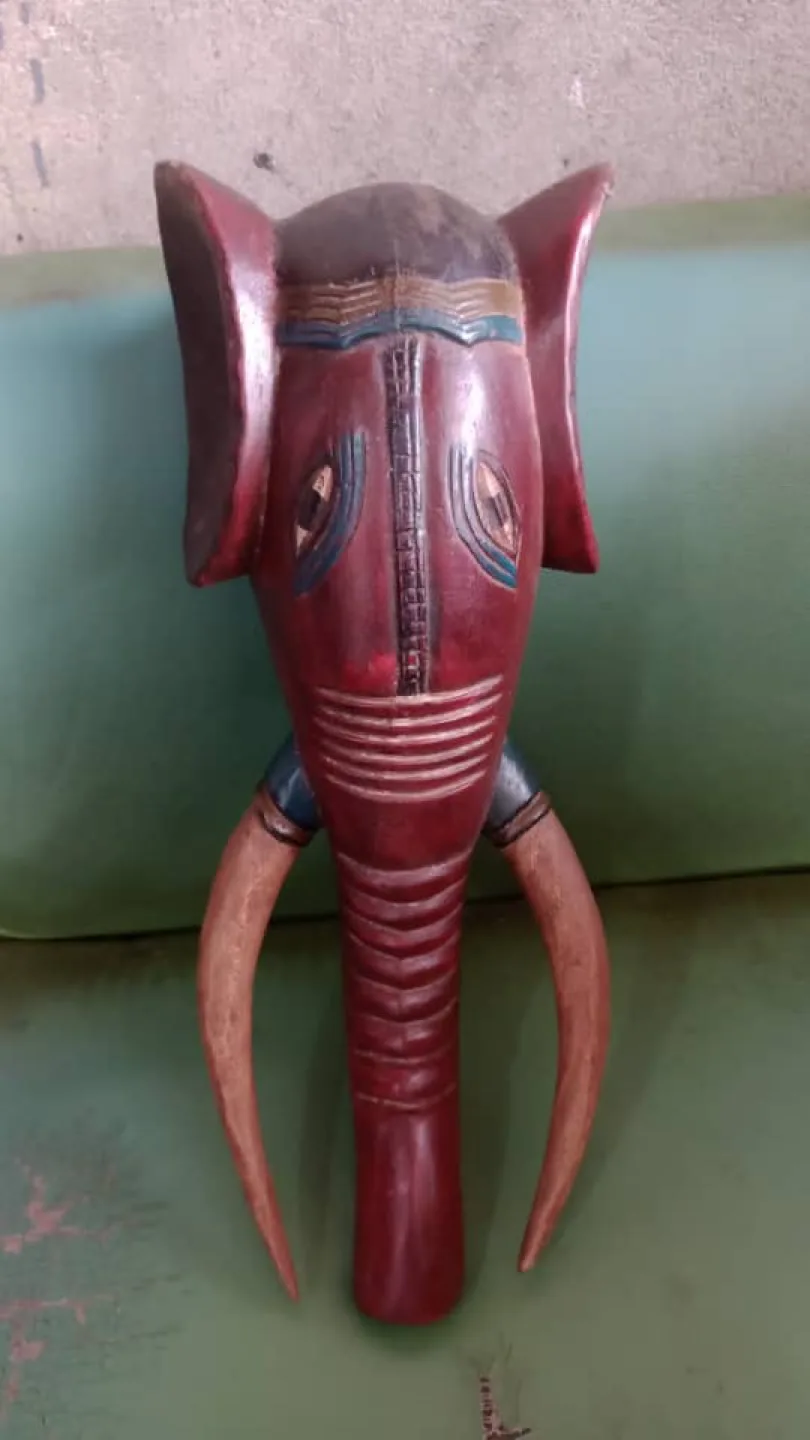 African Wood Carved Masks image indicator(3)