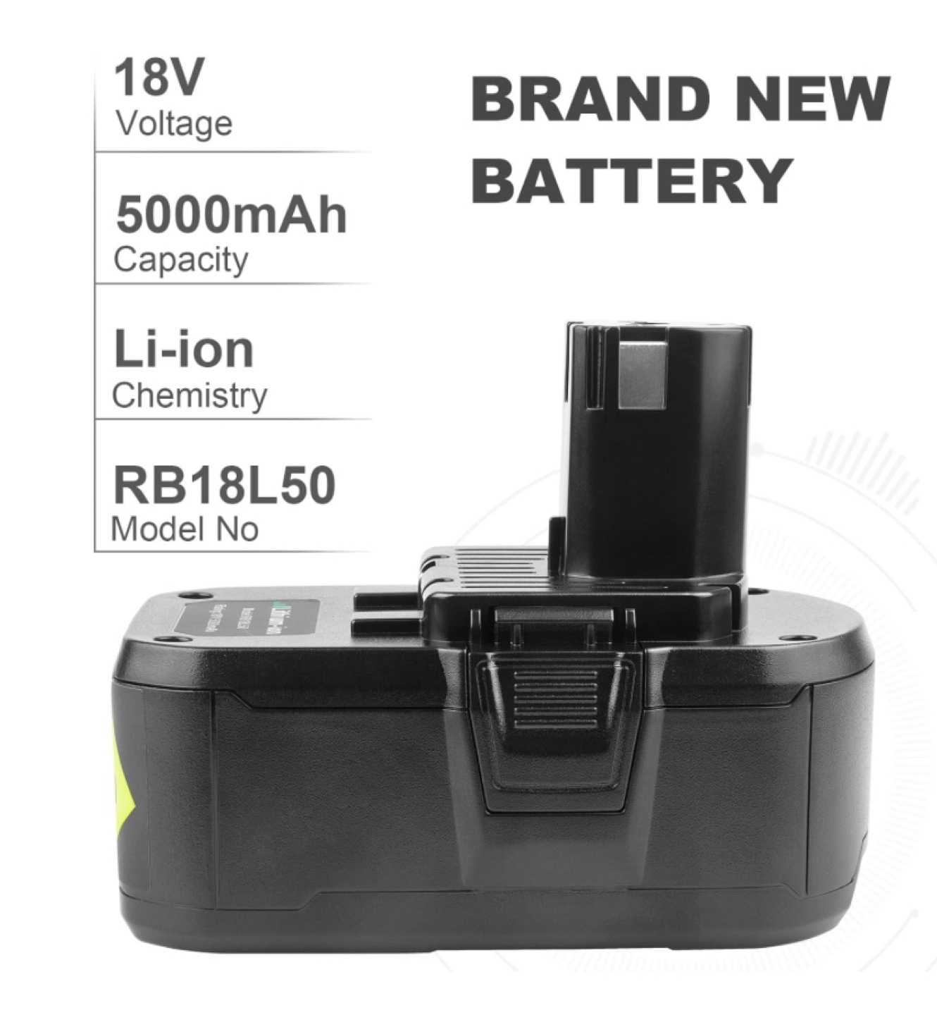 Ryobi 2 Pack Replacement battery - photo 5