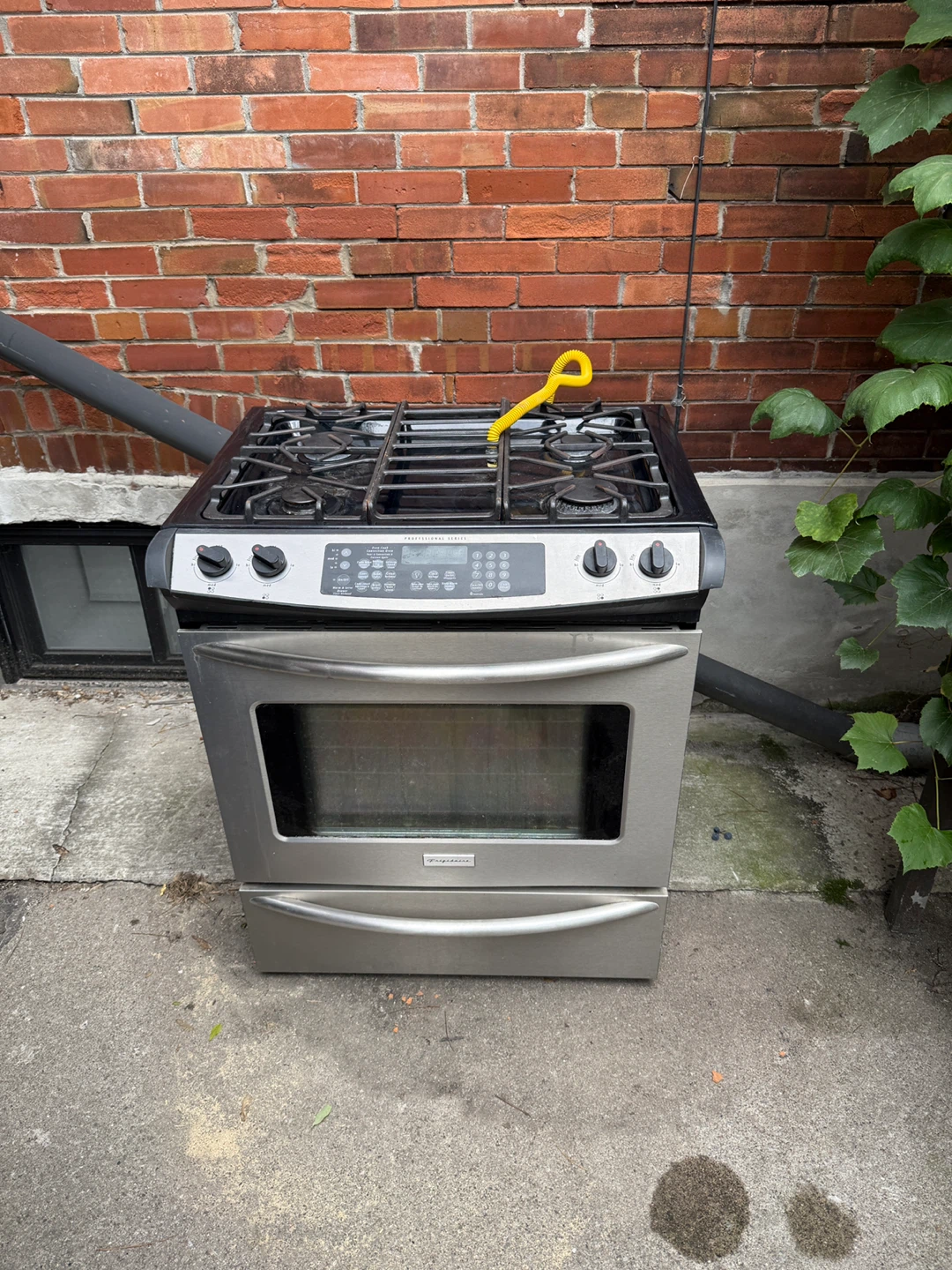 DEAL: Frigidaire Stainless Steel Professional Series Gas Range