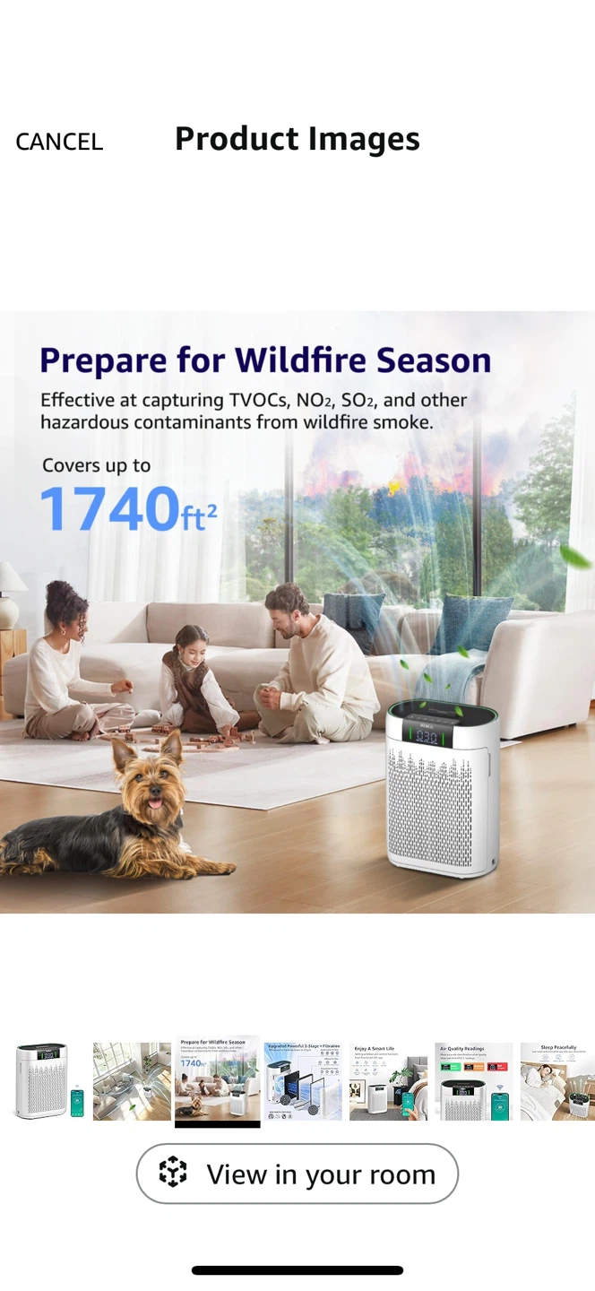 KNKA AP2000WF Air Purifier - New! - photo 4
