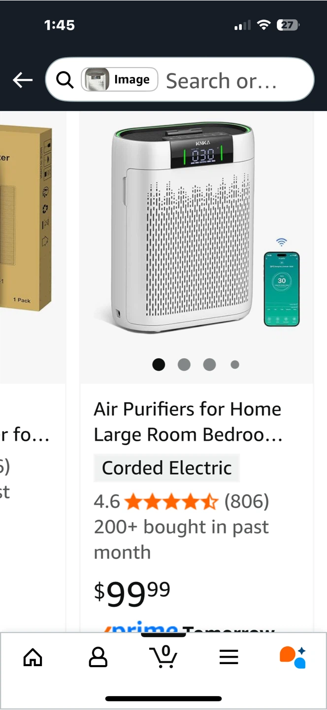 KNKA AP2000WF Air Purifier - New! - photo 2