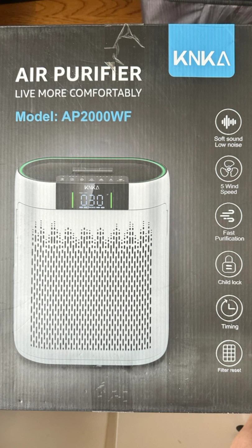 KNKA AP2000WF Air Purifier - New!