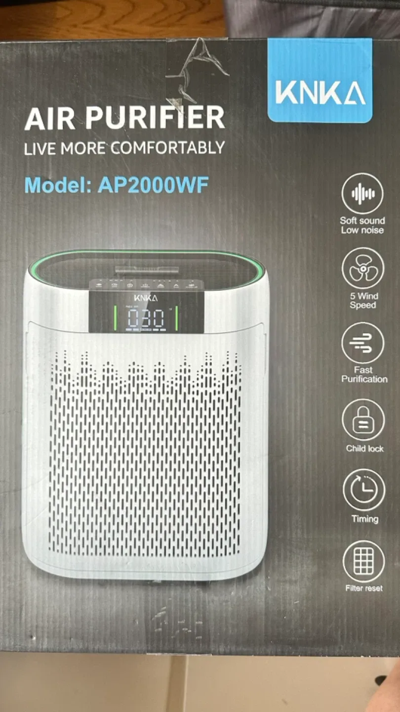 KNKA AP2000WF Air Purifier - New! thumbnail