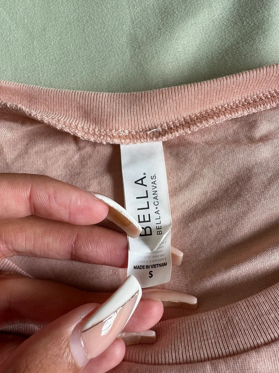 Bella + Canvas Pink Sleeveless Top - Size Small image indicator(2)