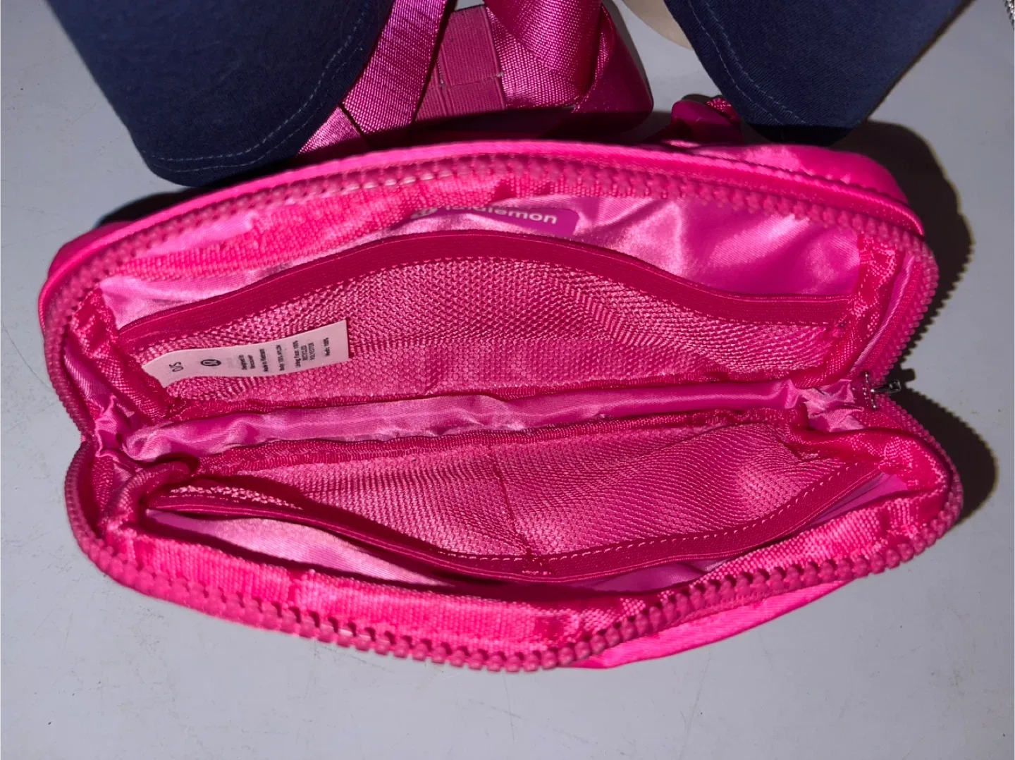 Lululemon Pink Belt Bag/Crossbody. image indicator(5)