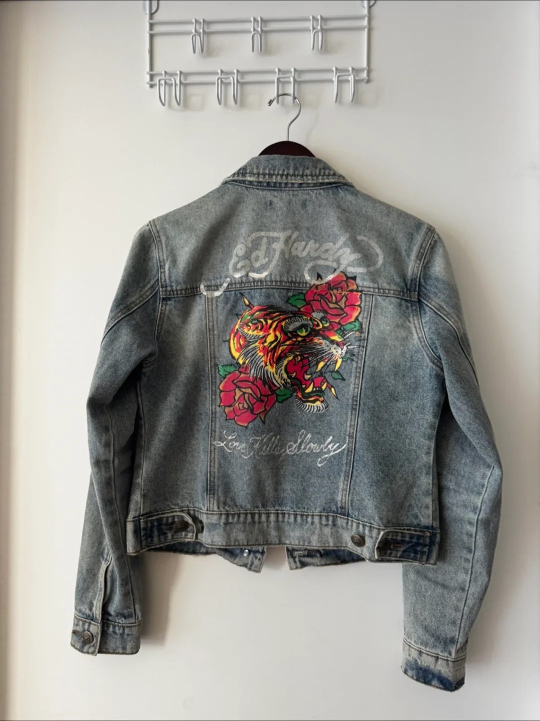 Ed Hardy Denim Jacket - Size M thumbnail