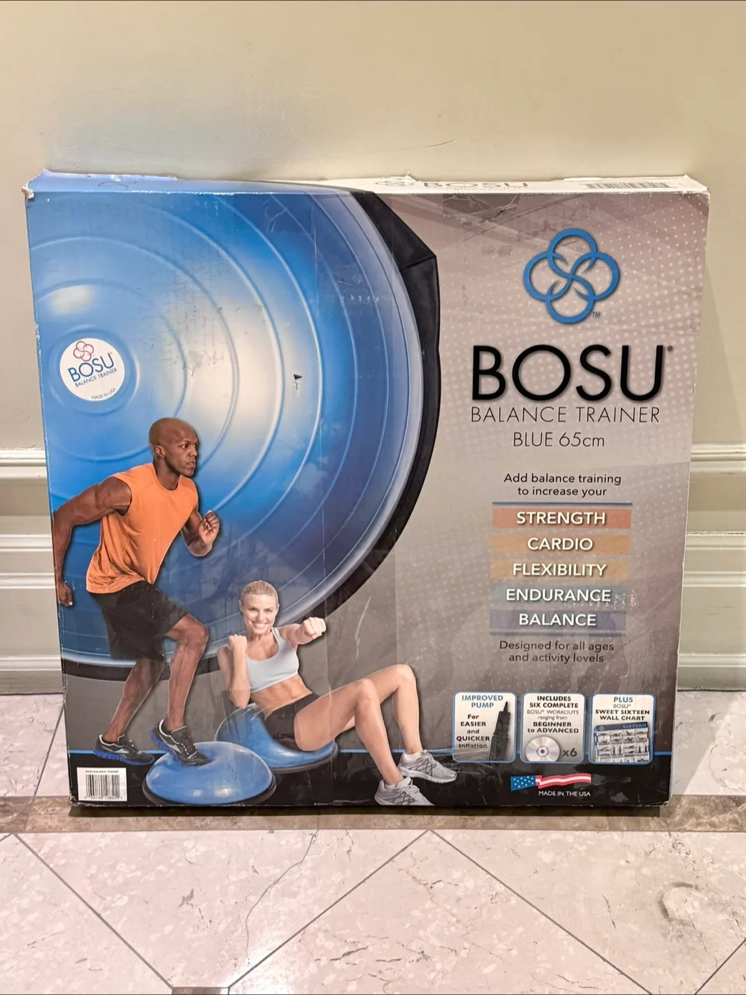 BOSU Balance Trainer Blue 65cm thumbnail