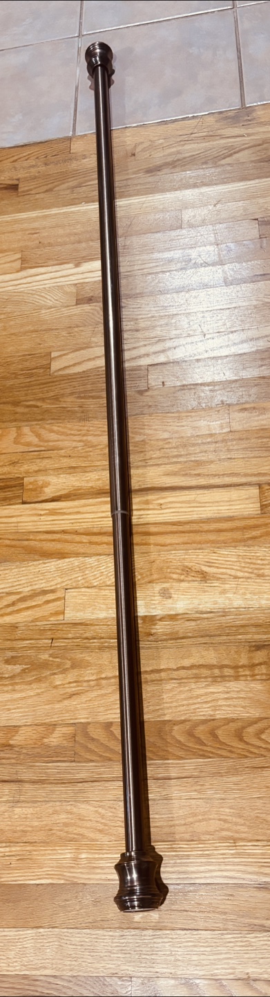Adjustable Bronze Curtain Rod