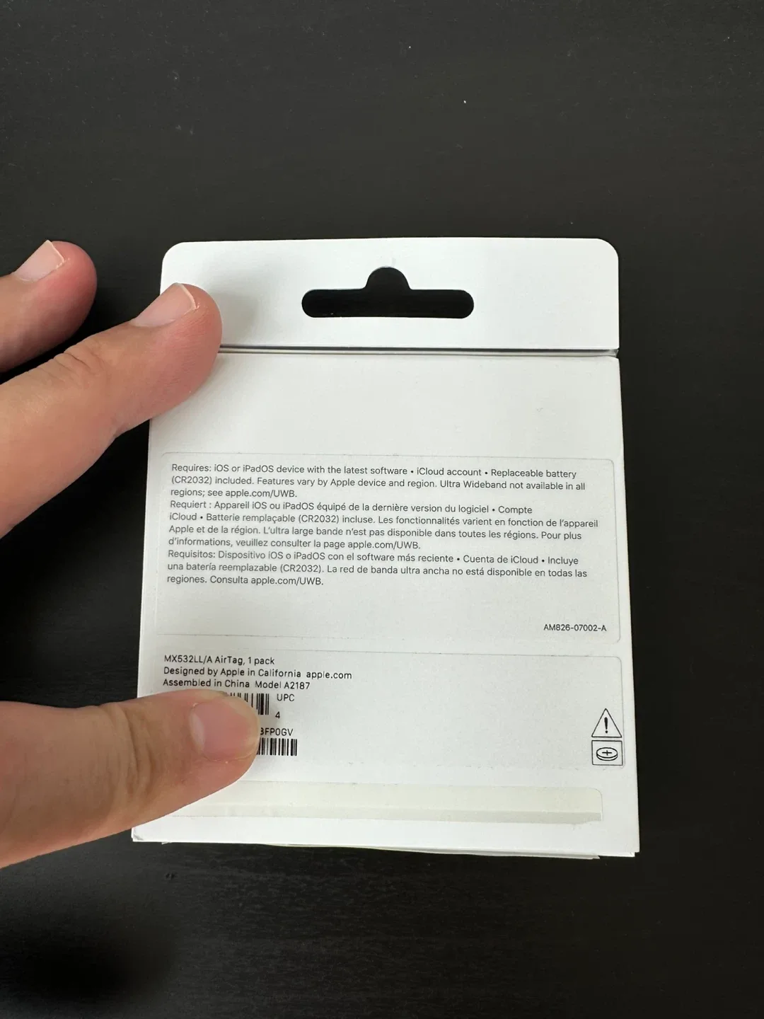 New Apple AirTag 1 Pack image indicator(2)