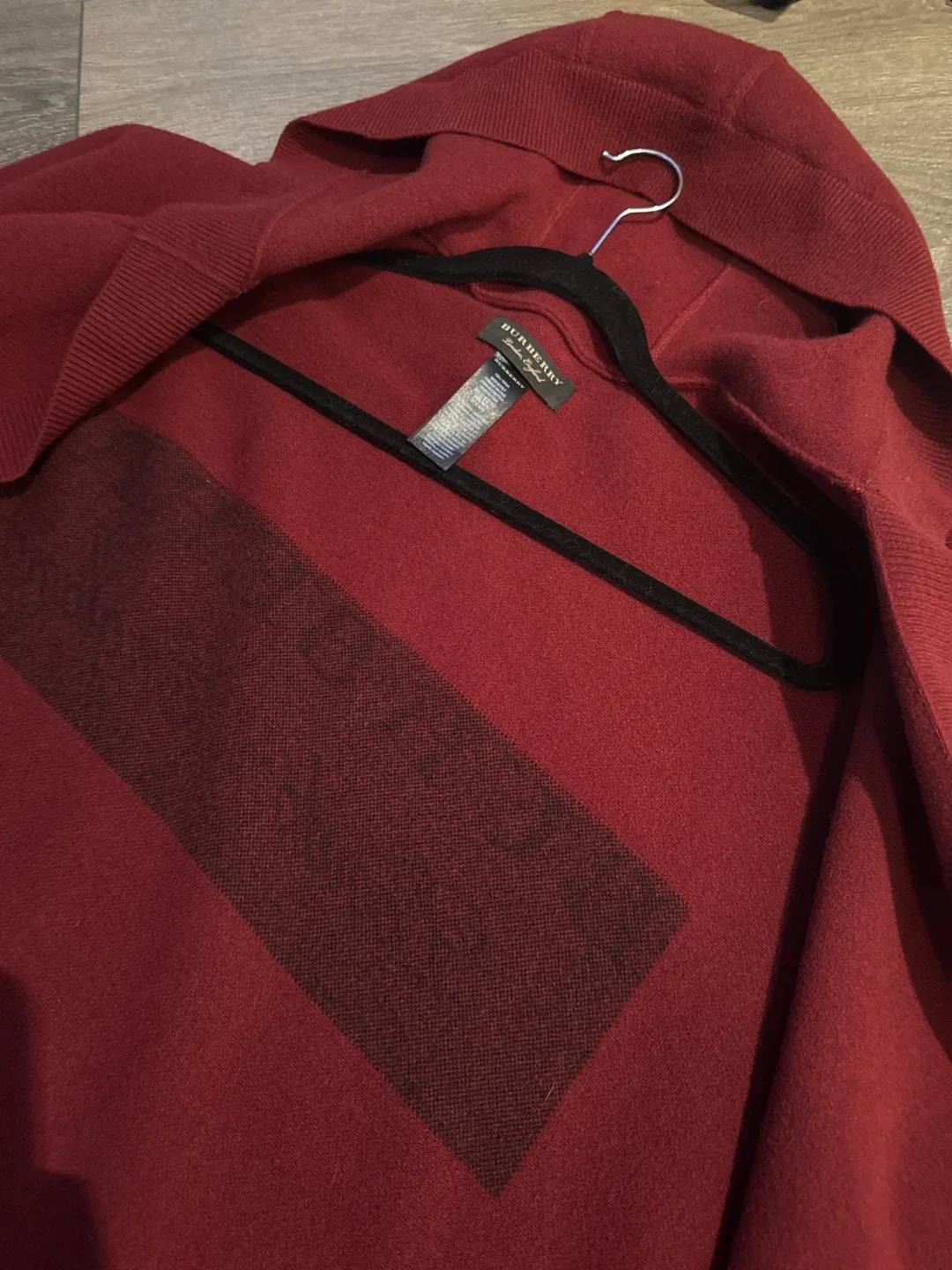 Burberry London England Wool Cape image indicator(4)