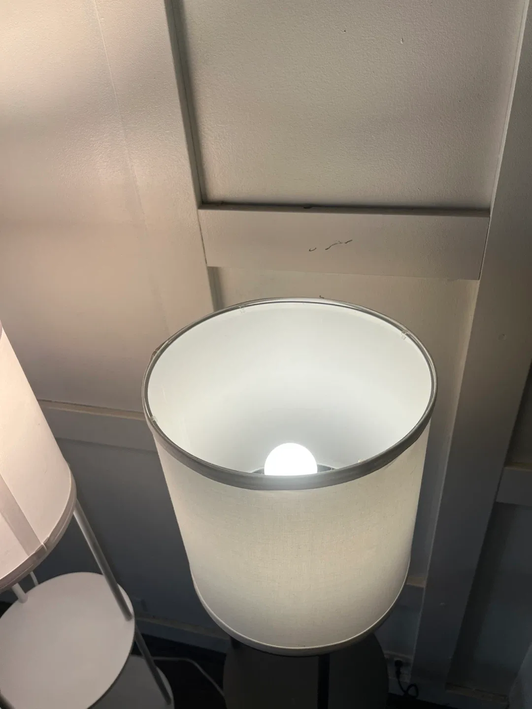 Floor Lamp with Shelves - Black & White /$ 25each image indicator(5)