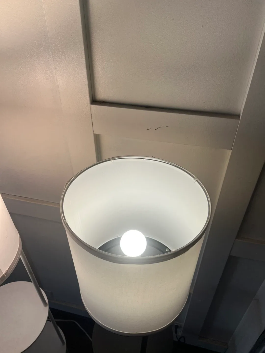 Floor Lamp with Shelves - Black & White /$ 25each image indicator(4)