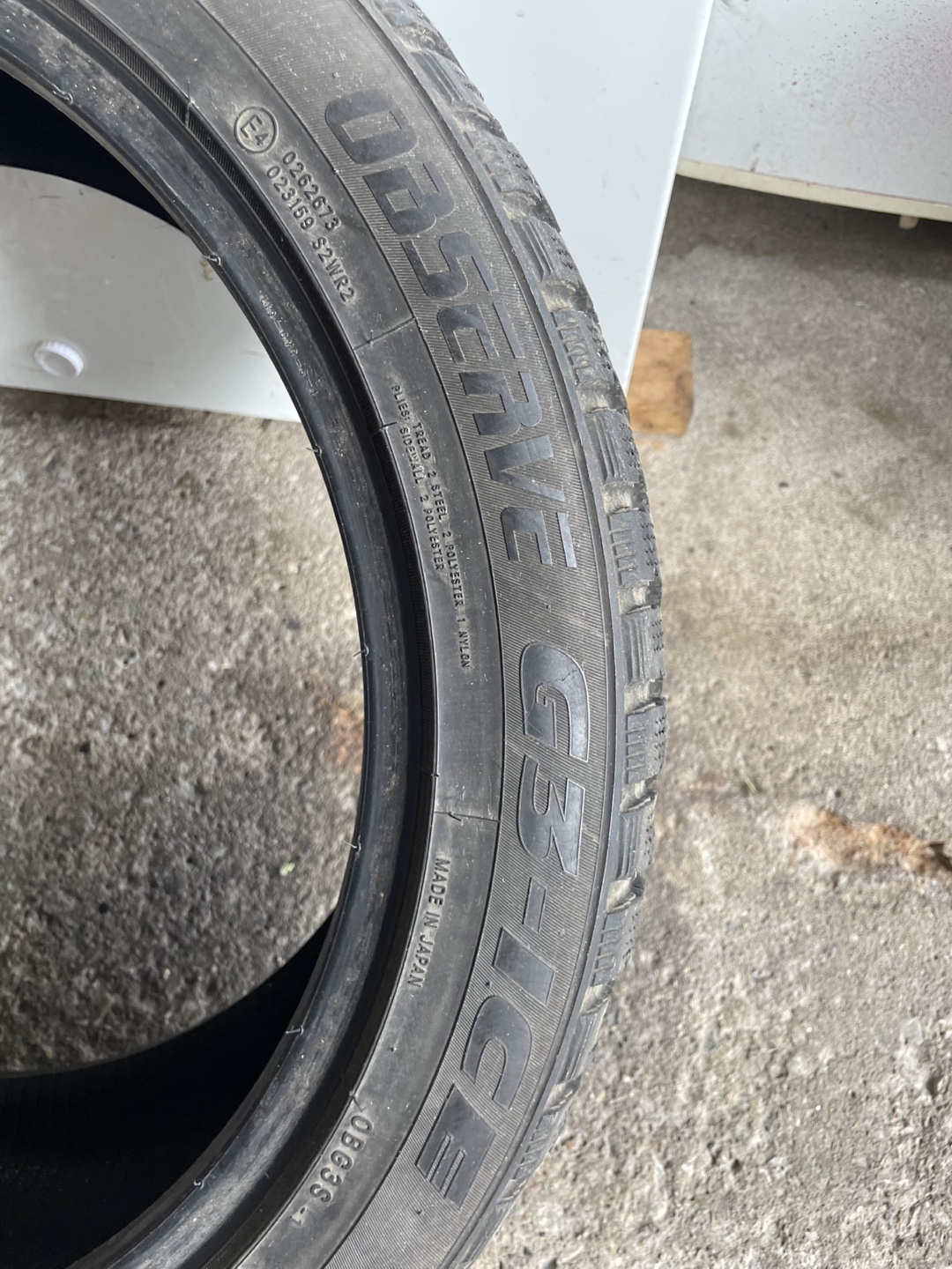 Toyo Observe G3-Ice Winter Tire 245/45R19 - photo 2