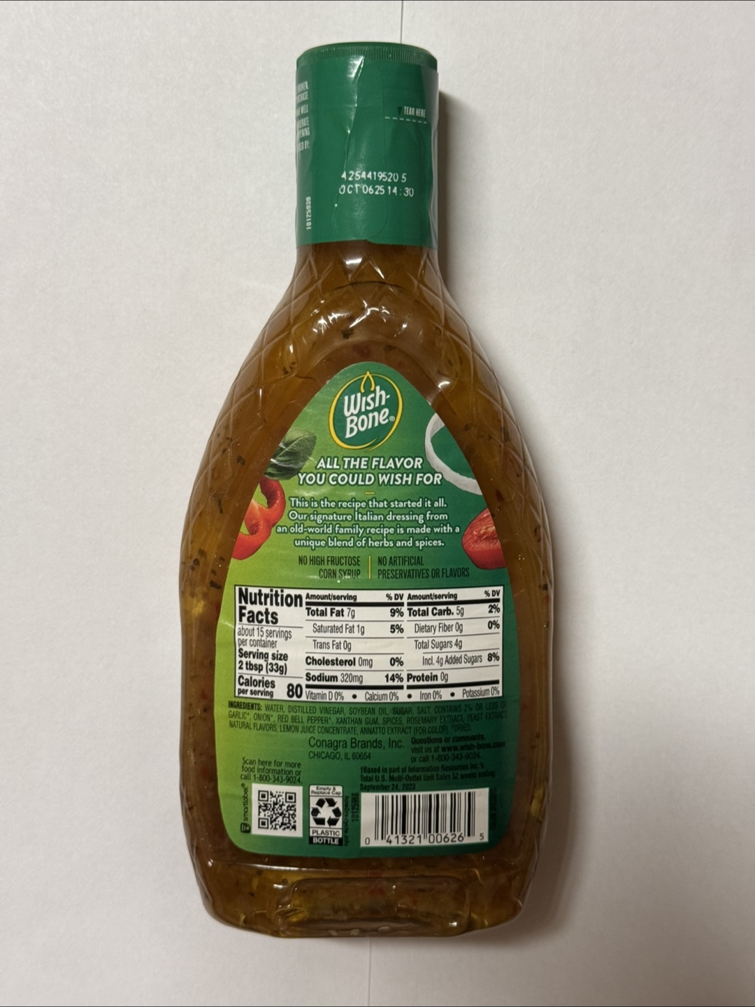 🥕Wish-Bone Italian Dressing - 15 fl oz - photo 2