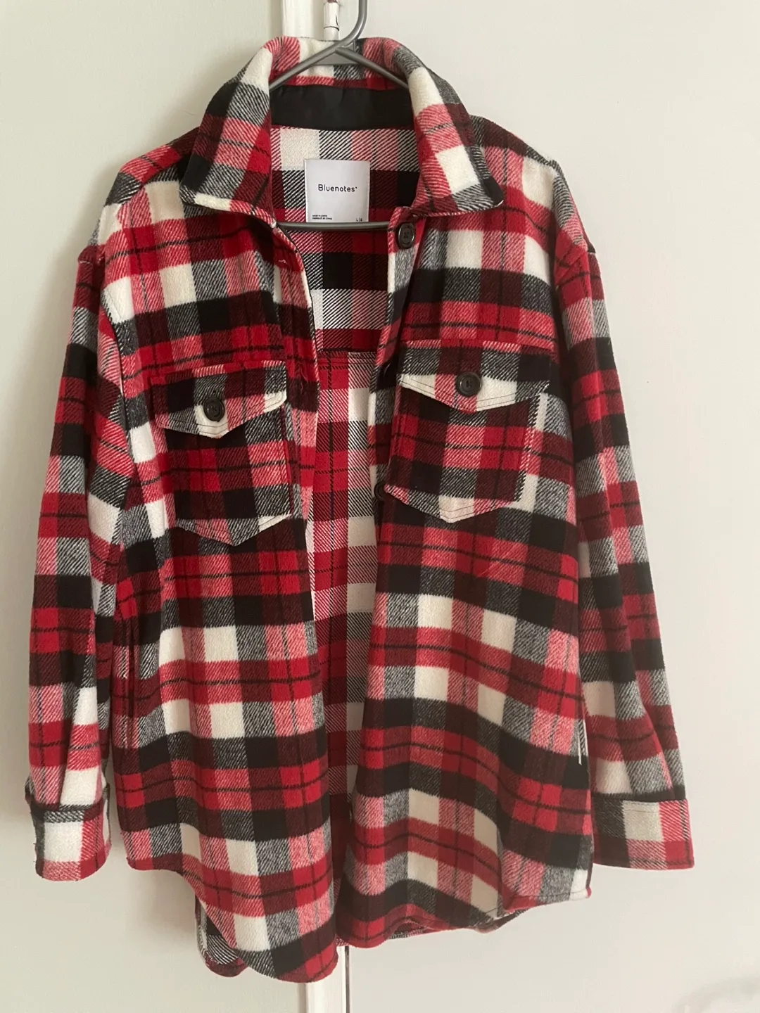 Plaid Flannel Shirt, size L thumbnail